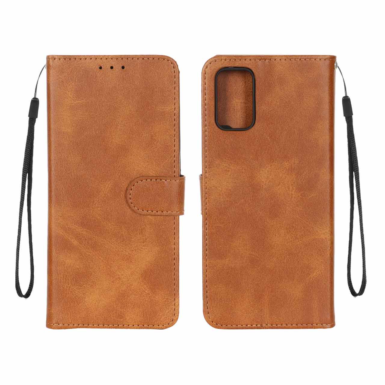 کیف موبایل مگنتی Samsung Galaxy A03s / A02s - عسلی