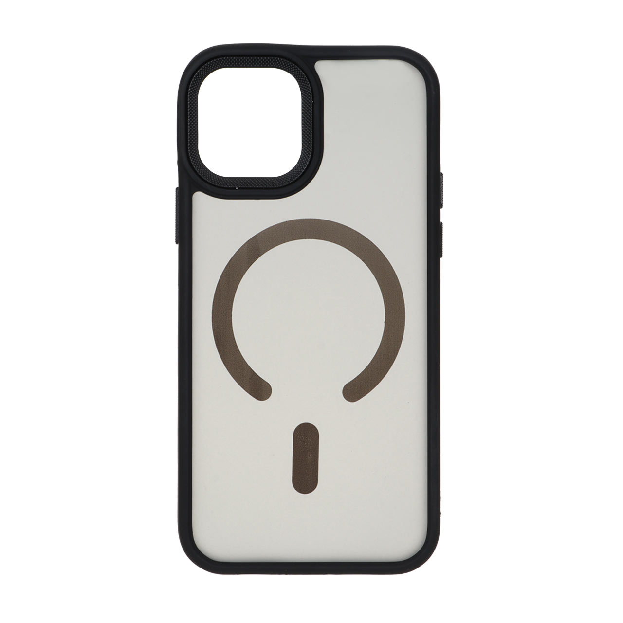 قاب مات لنز کربن طرح مگ سیف دور رنگی Apple iPhone 12 Pro / iPhone 12 - مشکی