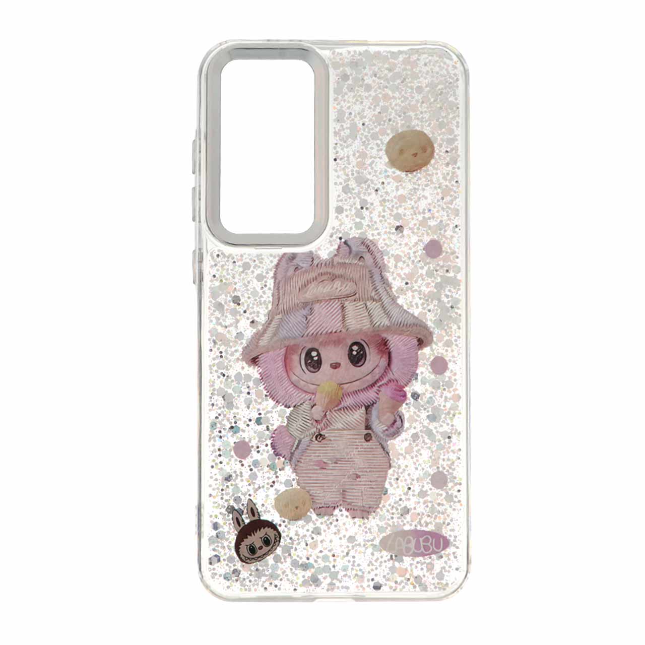 قاب رزینی اکلیلی لنز سیلور Samsung Galaxy S24 FE - طرح 150