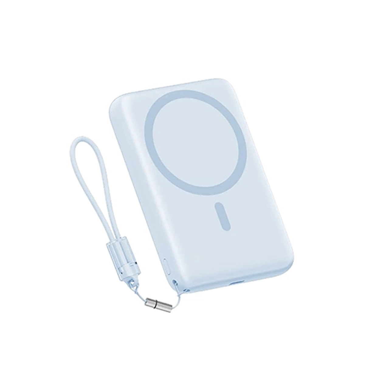 پاوربانک فست شارژ QCY 10000mAh مدل PBW10A 22.5W - آبی (گارانتی 18 ماهه شرکتی)