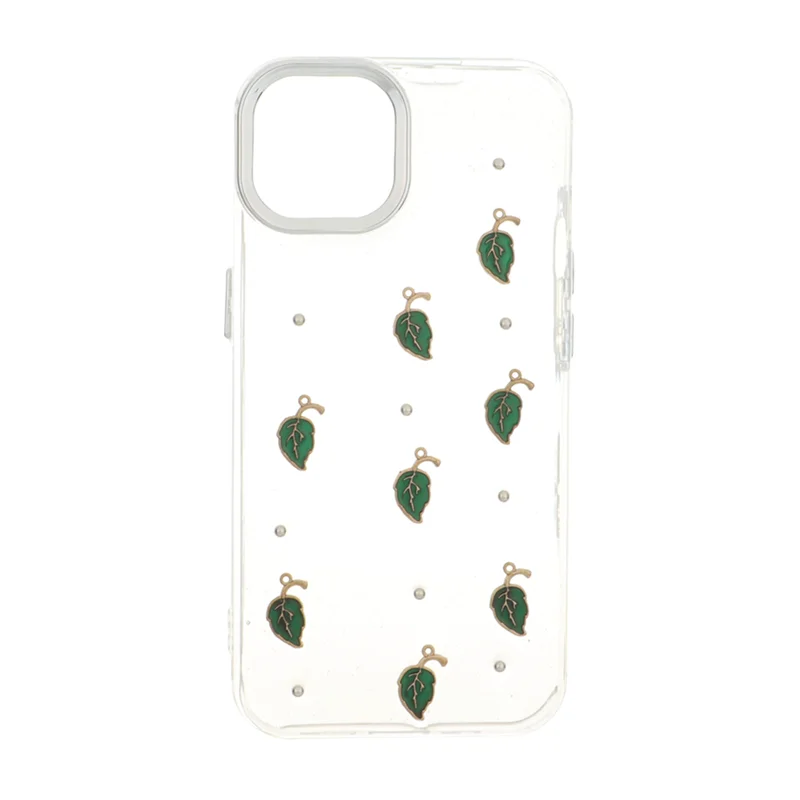 قاب رزینی طرح برجسته لنز سیلور Apple iPhone 13 / iPhone 14 - طرح 408