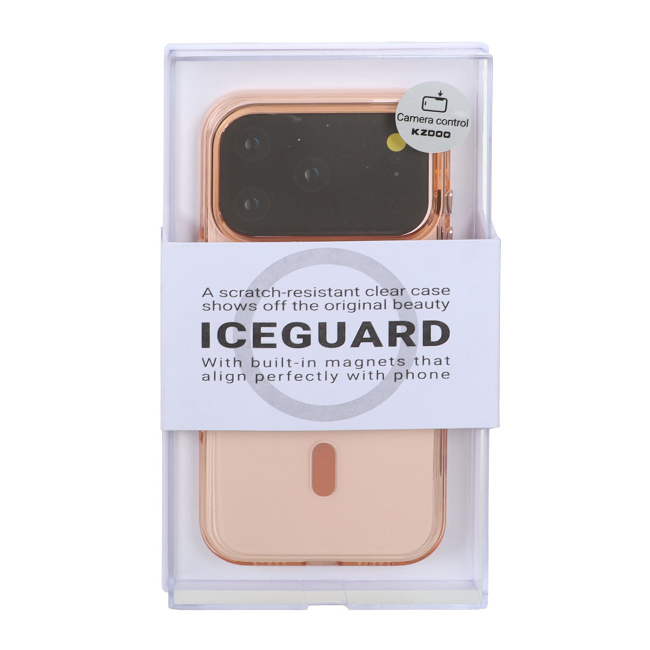 قاب Original Kdoo ICEGUARD Magsafe مدل Apple iPhone 17 Pro - نارنجی (پک دار)