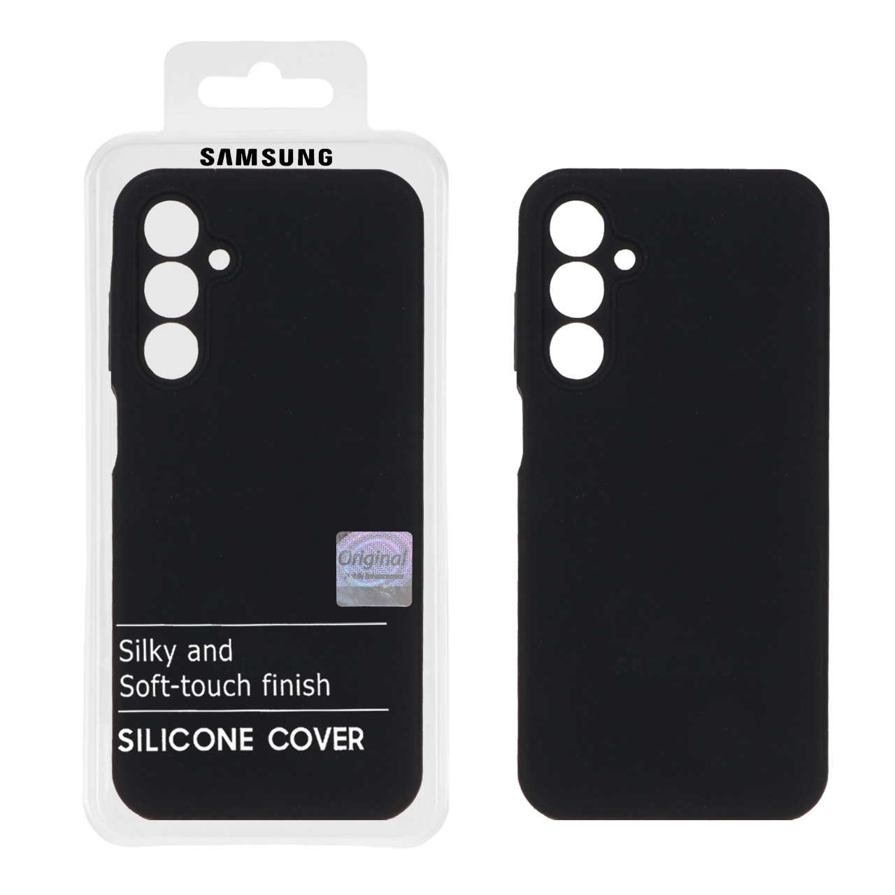 قاب سیلیکونی پاک کنی اورجینال Master Quality مدل Samsung Galaxy A25 5G - مشکی (پک دار)