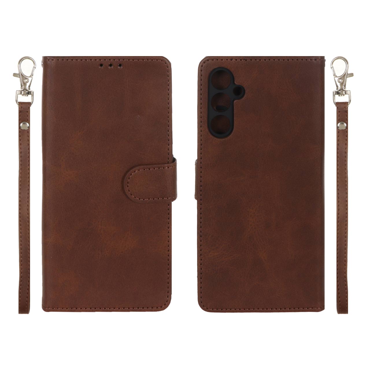 کیف موبایل مگنتی درجه یک MNC مدل Samsung Galaxy A34 - قهوه ای