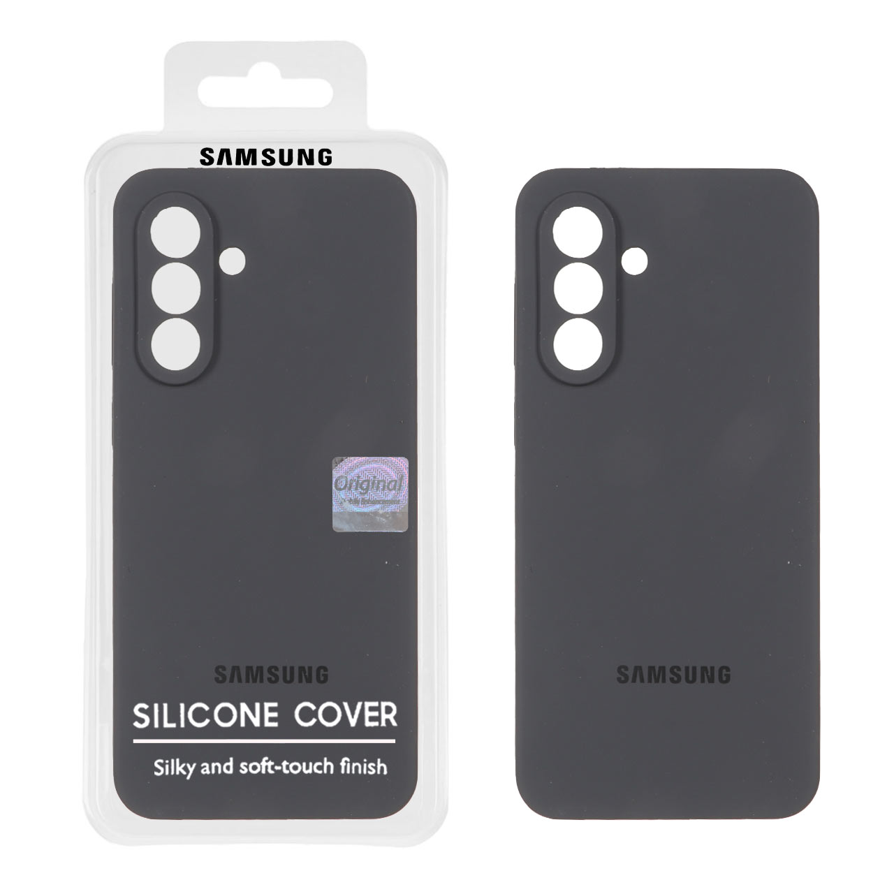 قاب سیلیکونی پاک کنی اورجینال Master Quality مدل Samsung Galaxy A56 / A36 - خاکستری (پک دار)