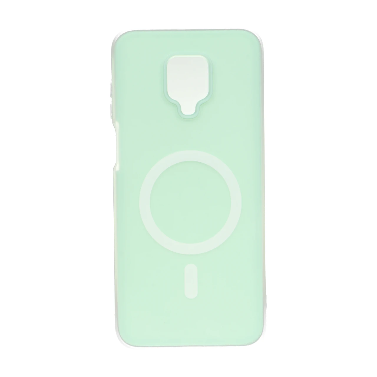 قاب دو لایه مات طرح مگ سیف Xiaomi Redmi Note 9S / Redmi Note 9 Pro / Redmi Note 9 Pro Max - سبز