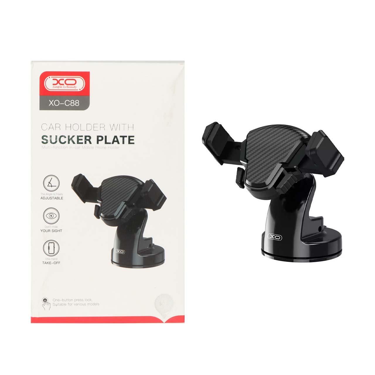هولدر گوشی موبایل پایه دار XO مدل XO-C88 - مشکی