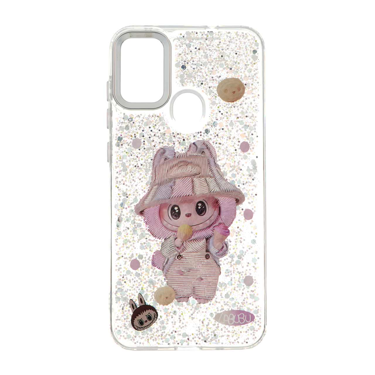 قاب رزینی اکلیلی لنز سیلور Samsung Galaxy A11 / M11 - طرح 54