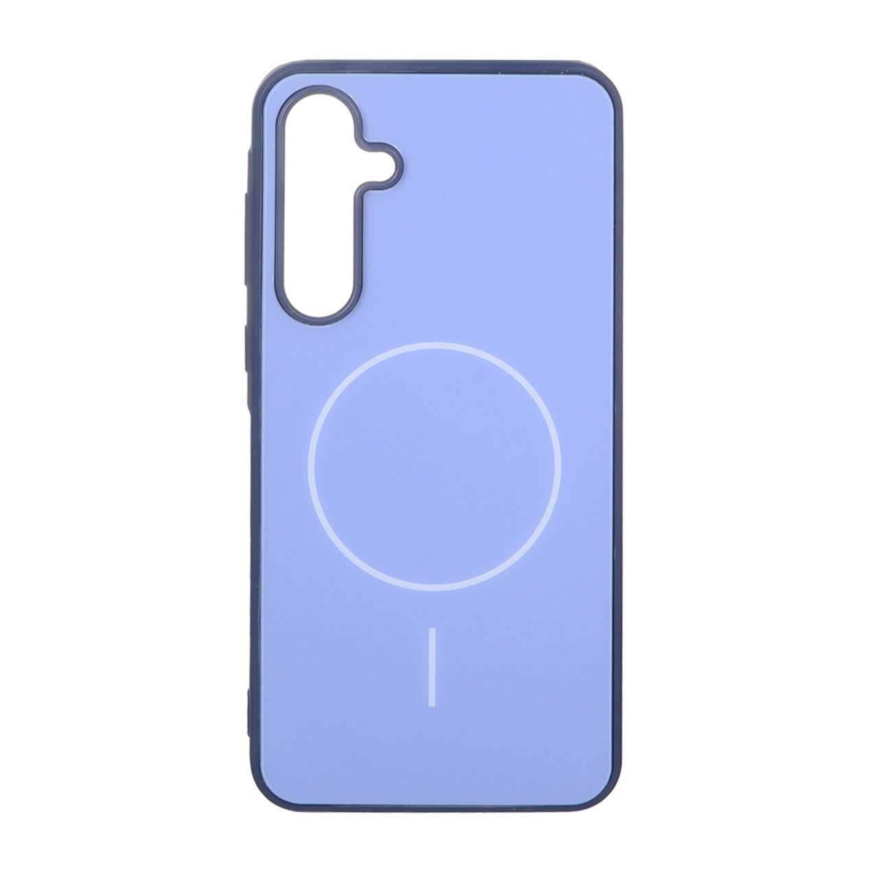 قاب M Pro پشت براق طرح مگ سیف Samsung Galaxy A35 / A55 - بنفش روشن