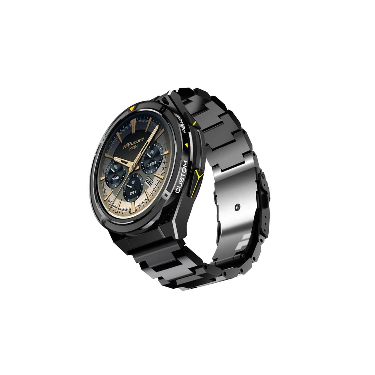 ساعت هوشمند HiFuture مدل Active - مشکی زرد (گارانتی 18 ماهه شرکتی)