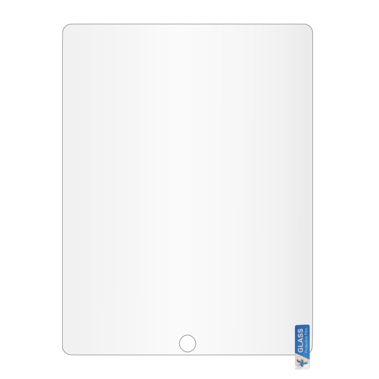 محافظ صفحه نمایش شیشه ای تبلت Apple iPad 1 / 2 / 3 / 4 (بدون پک) - MPS