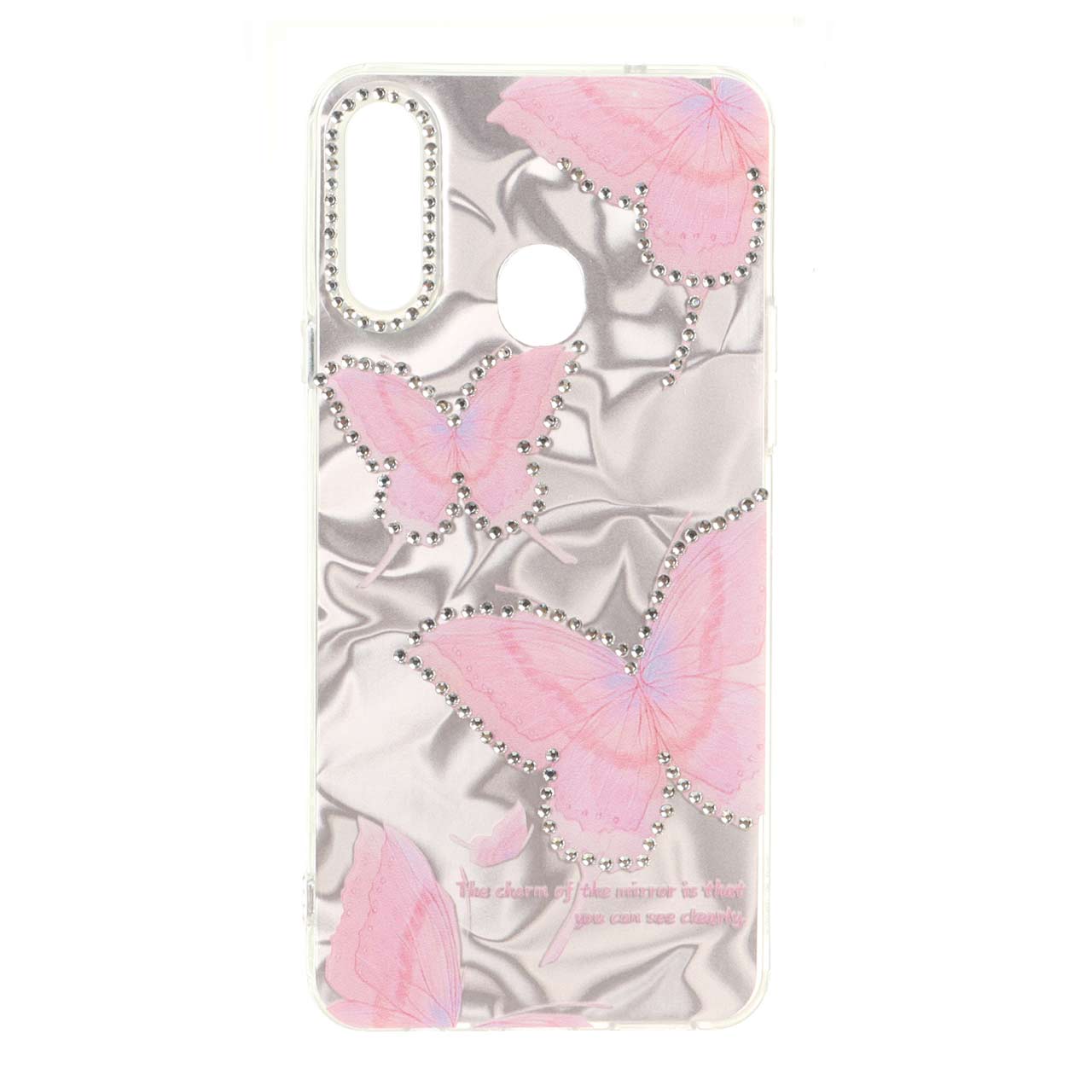 قاب هولوگرامی طرح دار نگینی Samsung Galaxy A20s - کد 107