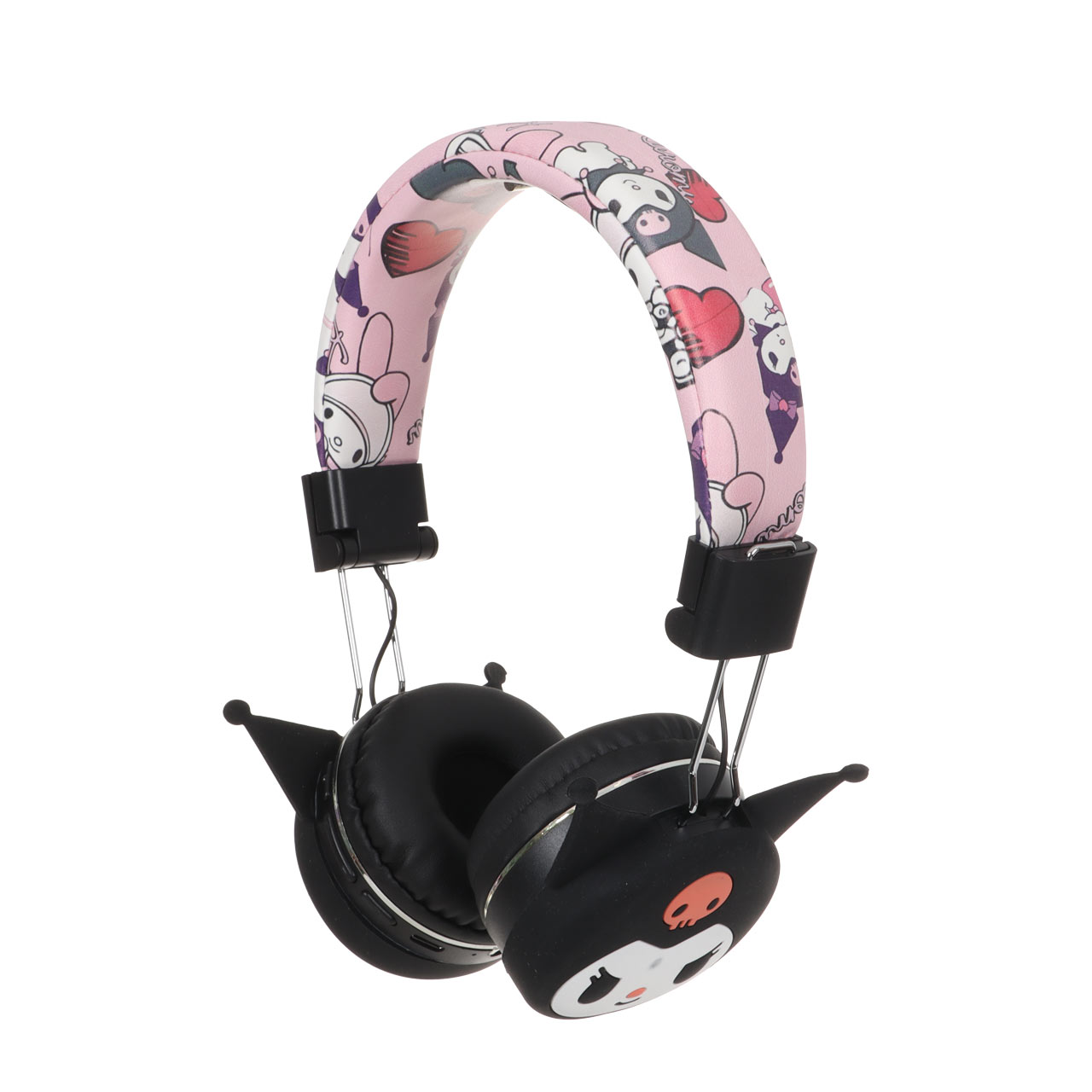 هدفون فانتزی بی سیم Kuromi مدل AH-906Y - مشکی