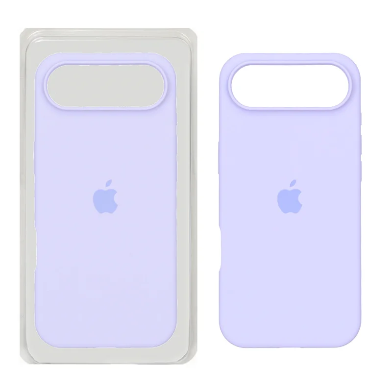 قاب سیلیکونی پاک کنی اورجینال Apple iPhone 17 Air - یاسی (پک اصلی)