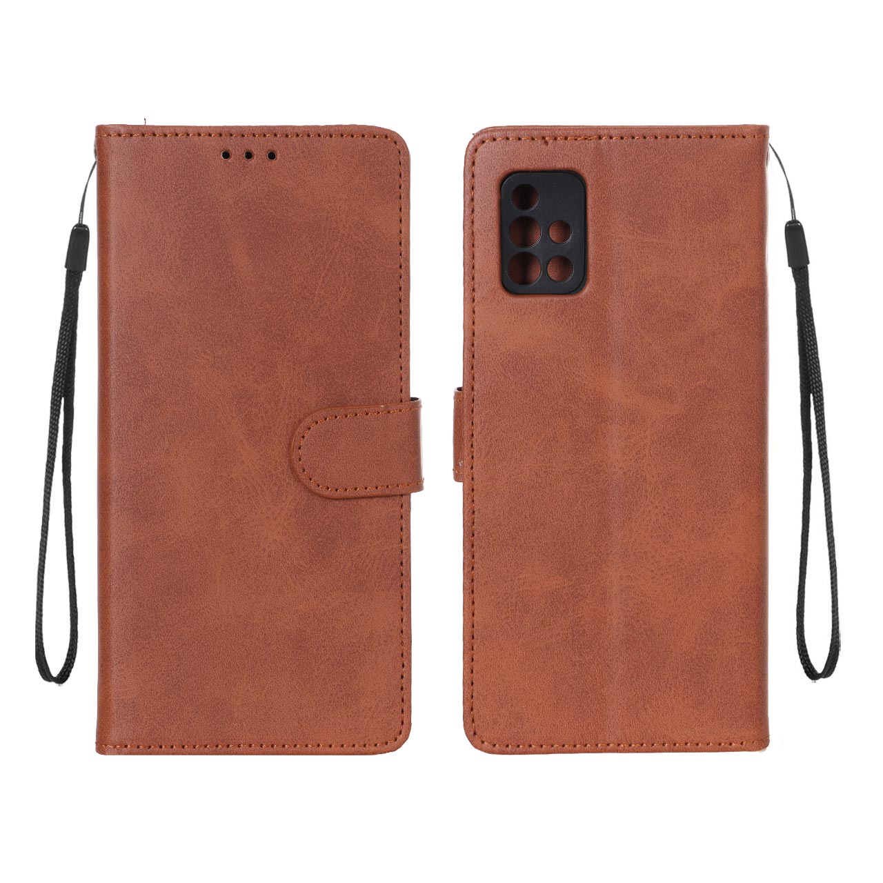 کیف موبایل مگنتی Xiaomi Redmi Note 14S / Note 13 Pro 4G / M6 Pro 4G - قهوه ای