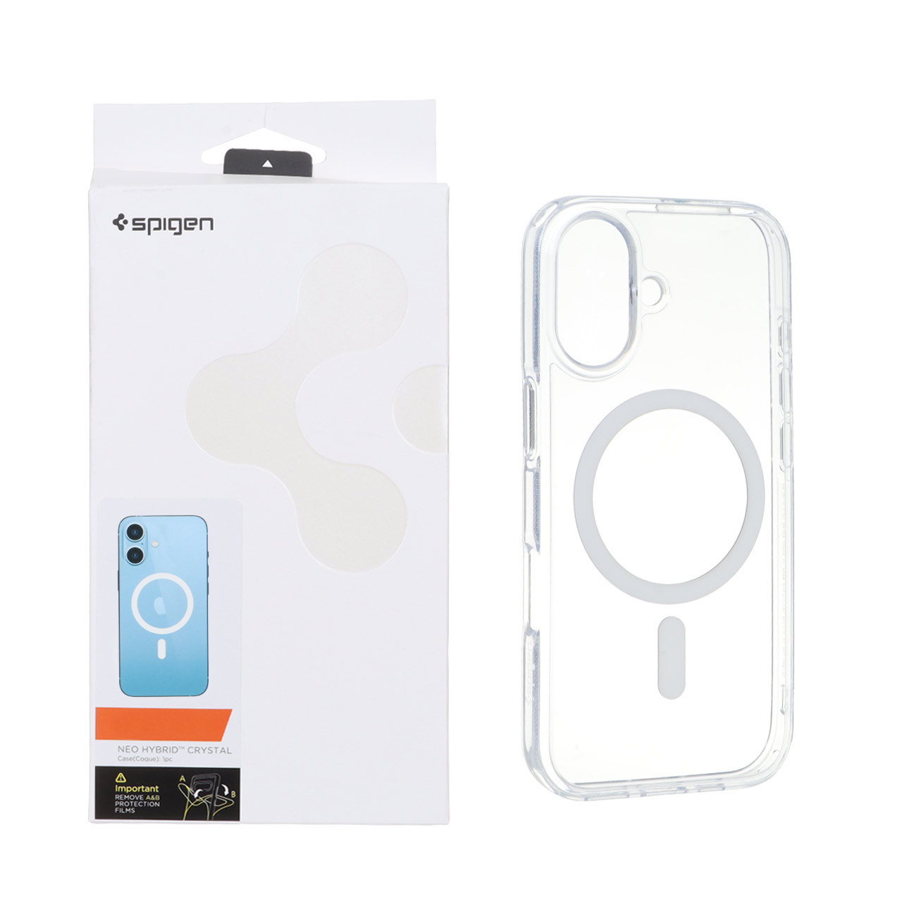 قاب Spigen اورجینال شفاف NEO HYBRID Magsafe مدل Apple iPhone 17 (پک دار)