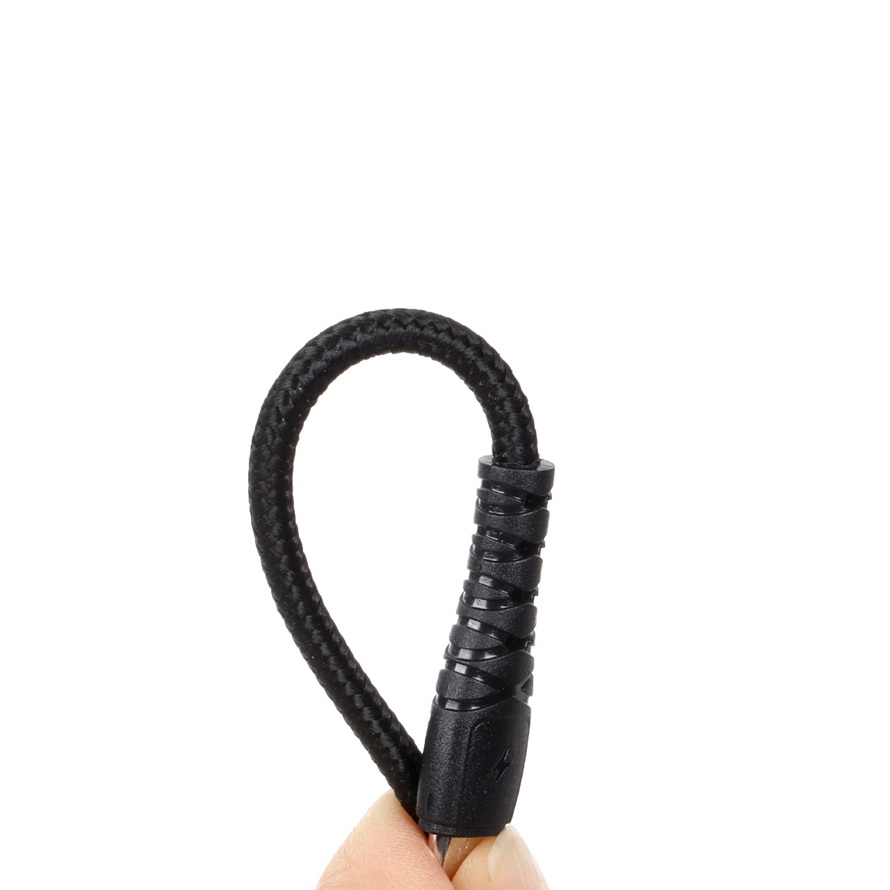 کابل شارژ 1.1 متری فست اندروید CHERLO مدل V8-K01 - مشکی سفید - SMO