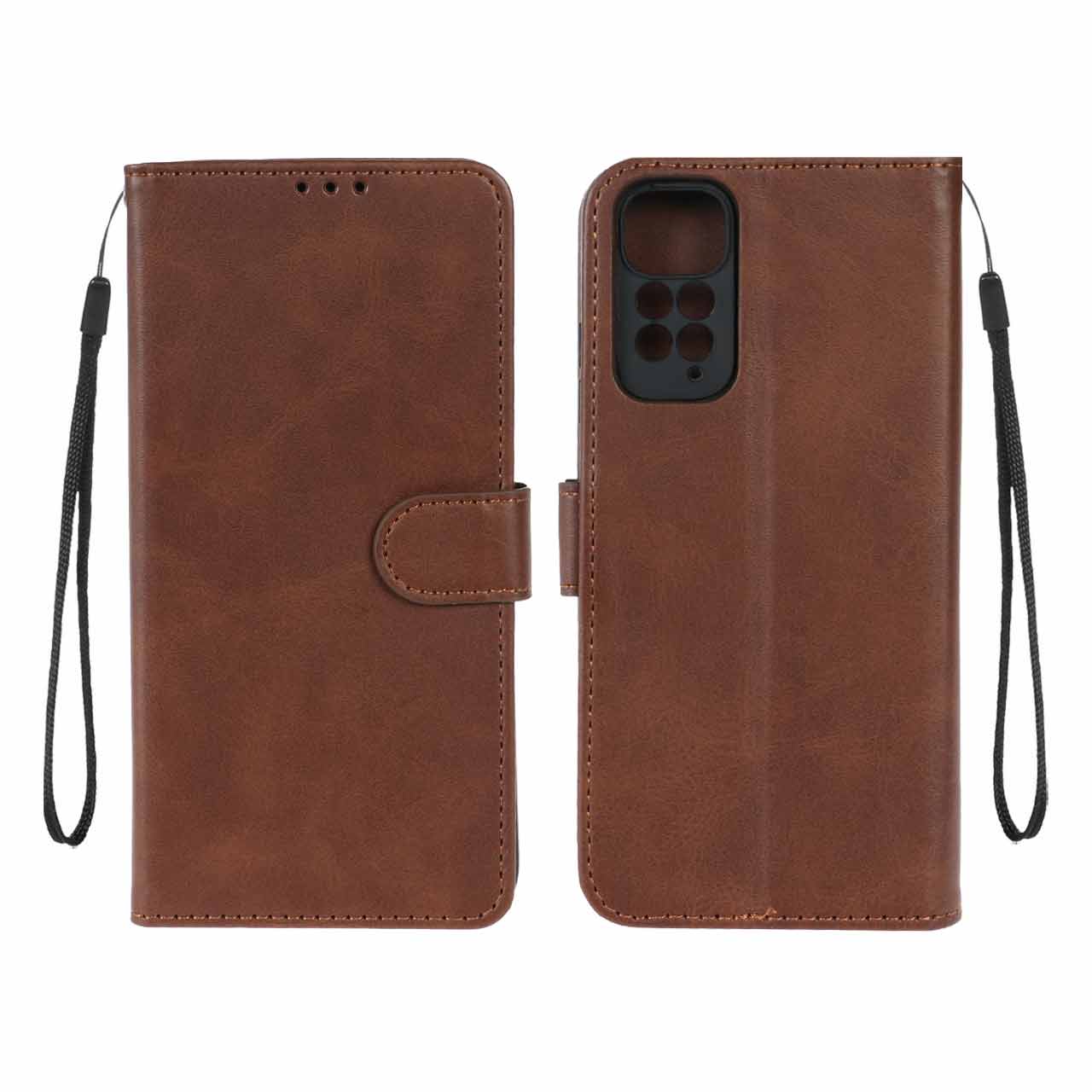 کیف موبایل مگنتی Xiaomi Redmi Note 11S / Note 11-4G - قهوه ای