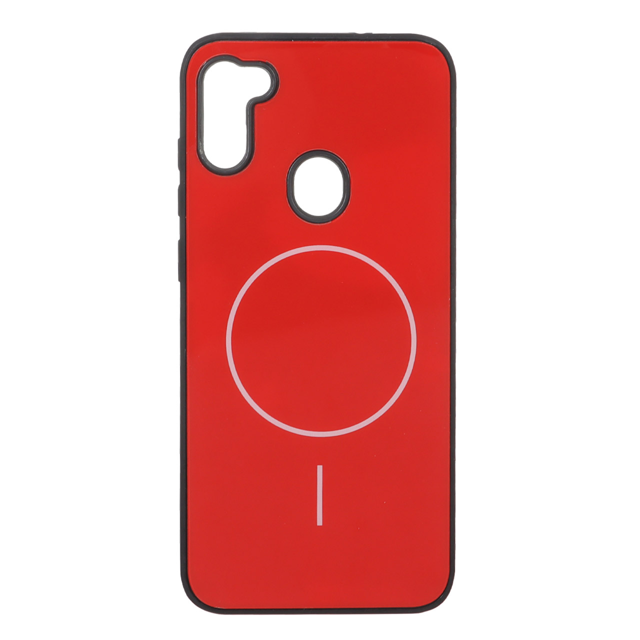 قاب M Pro پشت براق طرح مگ سیف Samsung Galaxy A11 / M11 - قرمز