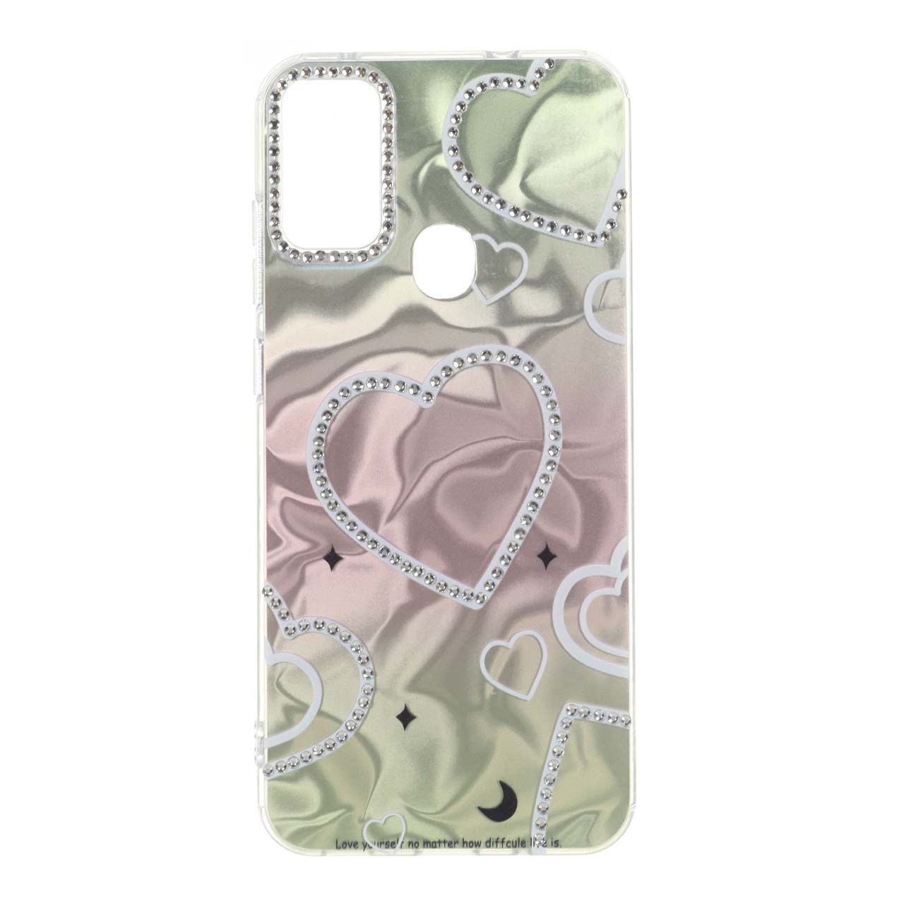 قاب هولوگرامی طرح دار نگینی Samsung Galaxy A11 / M11 - کد 88