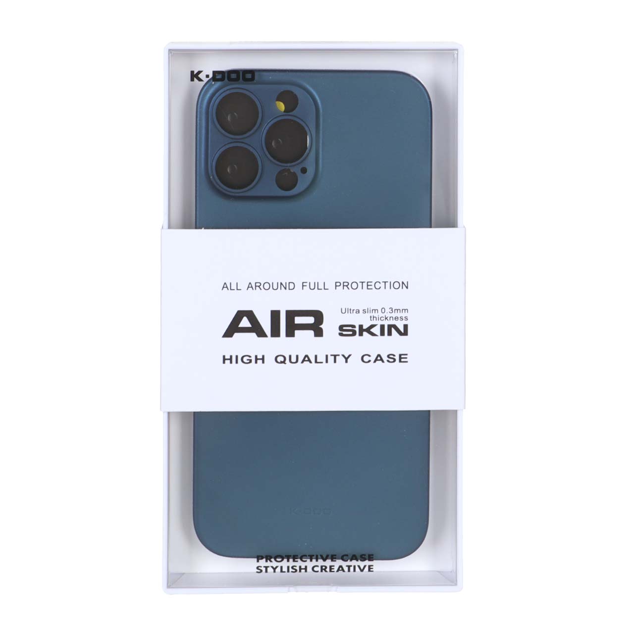 قاب Original KZDoo Air Skin مدل Apple iPhone 13 Pro Max - سرمه ای (پک دار) - NTC