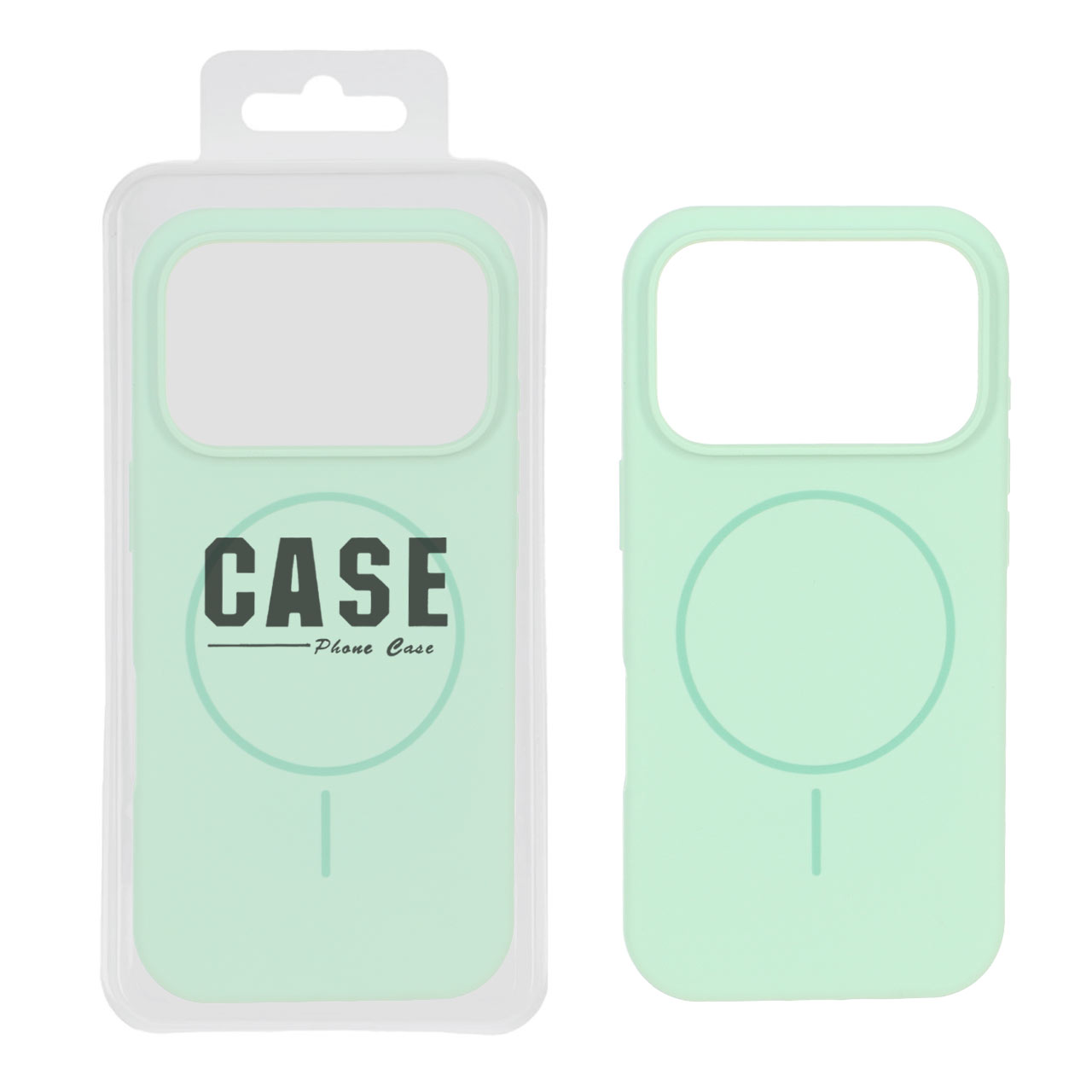 قاب سیلیکونی پاک کنی اورجینال درجه یک Magsafe مدل Apple iPhone 17 Pro - سبز روشن (پک دار)