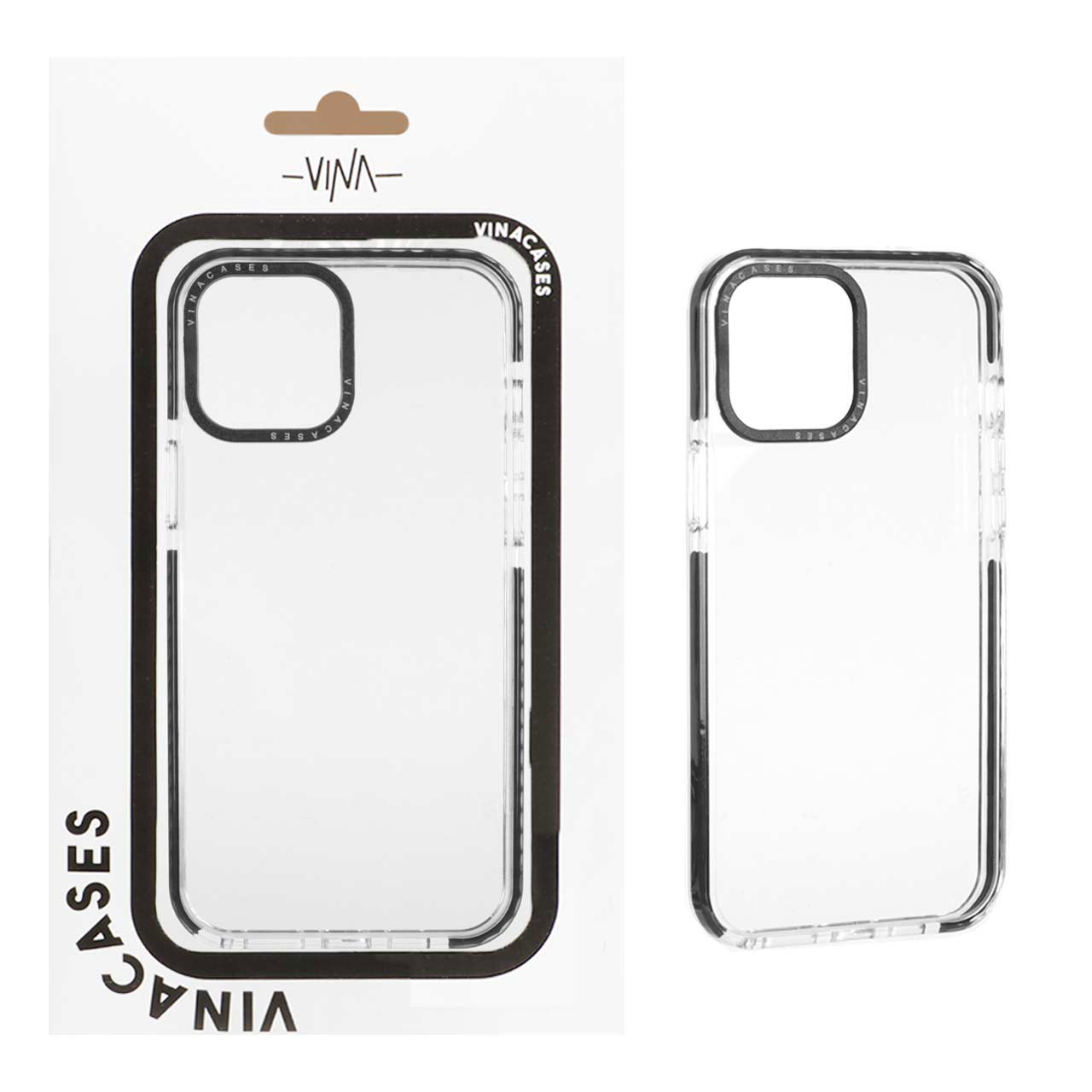 قاب اورجینال Vina شفاف Apple iPhone 12 Pro Max (پک دار)