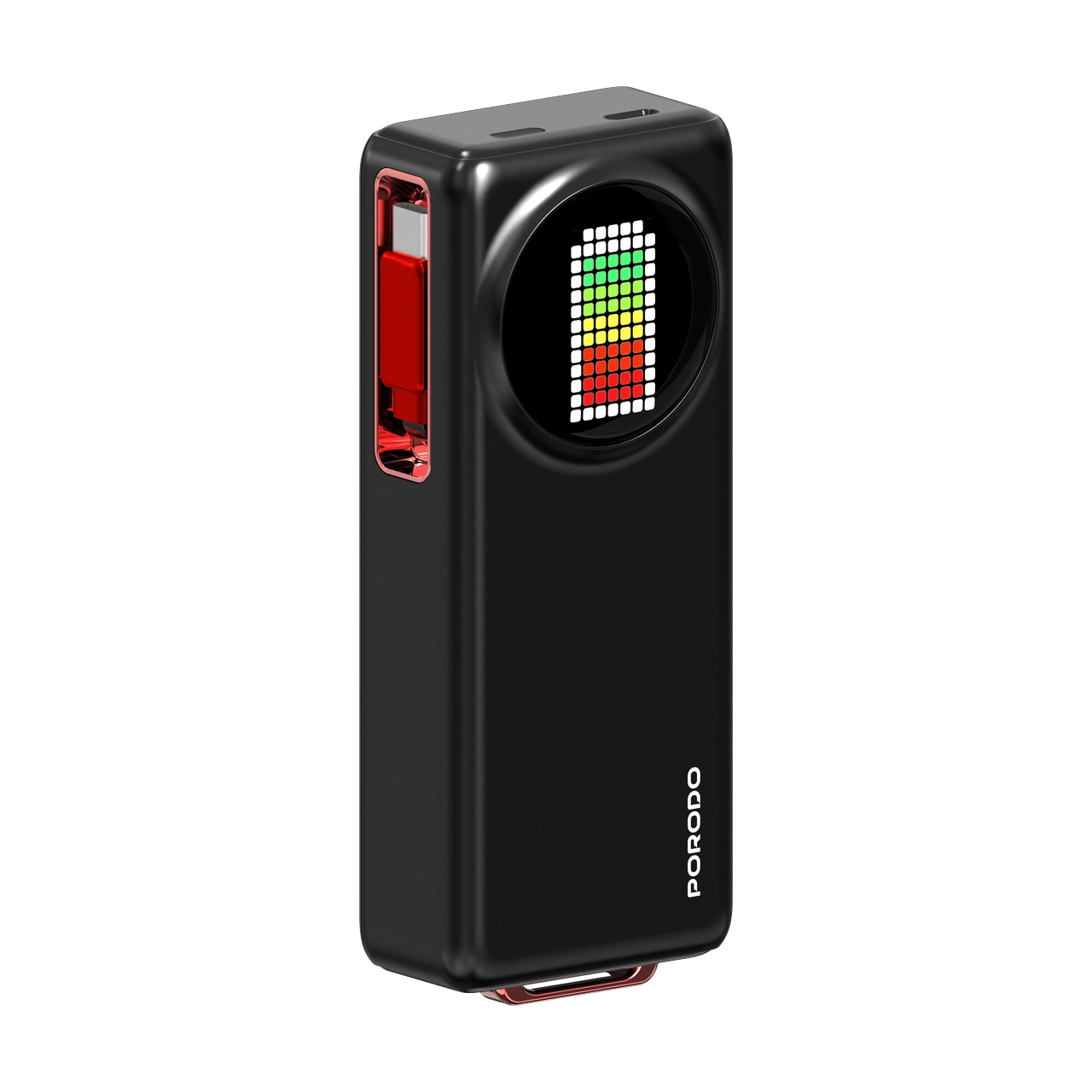 پاوربانک (PD و فست شارژ) Porodo 10000mAh مدل PB072 PDPBFCH072BK 45W - مشکی (گارانتی 24 ماهه ایویز)