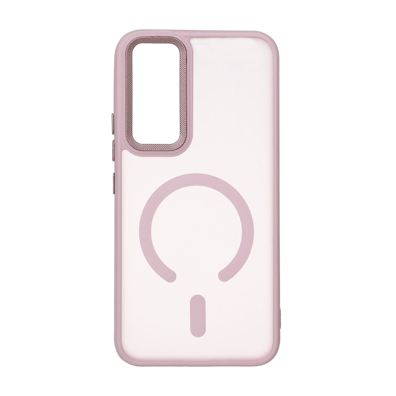 قاب مات لنز کربن طرح مگ سیف دور رنگی Samsung Galaxy A54 - صورتی