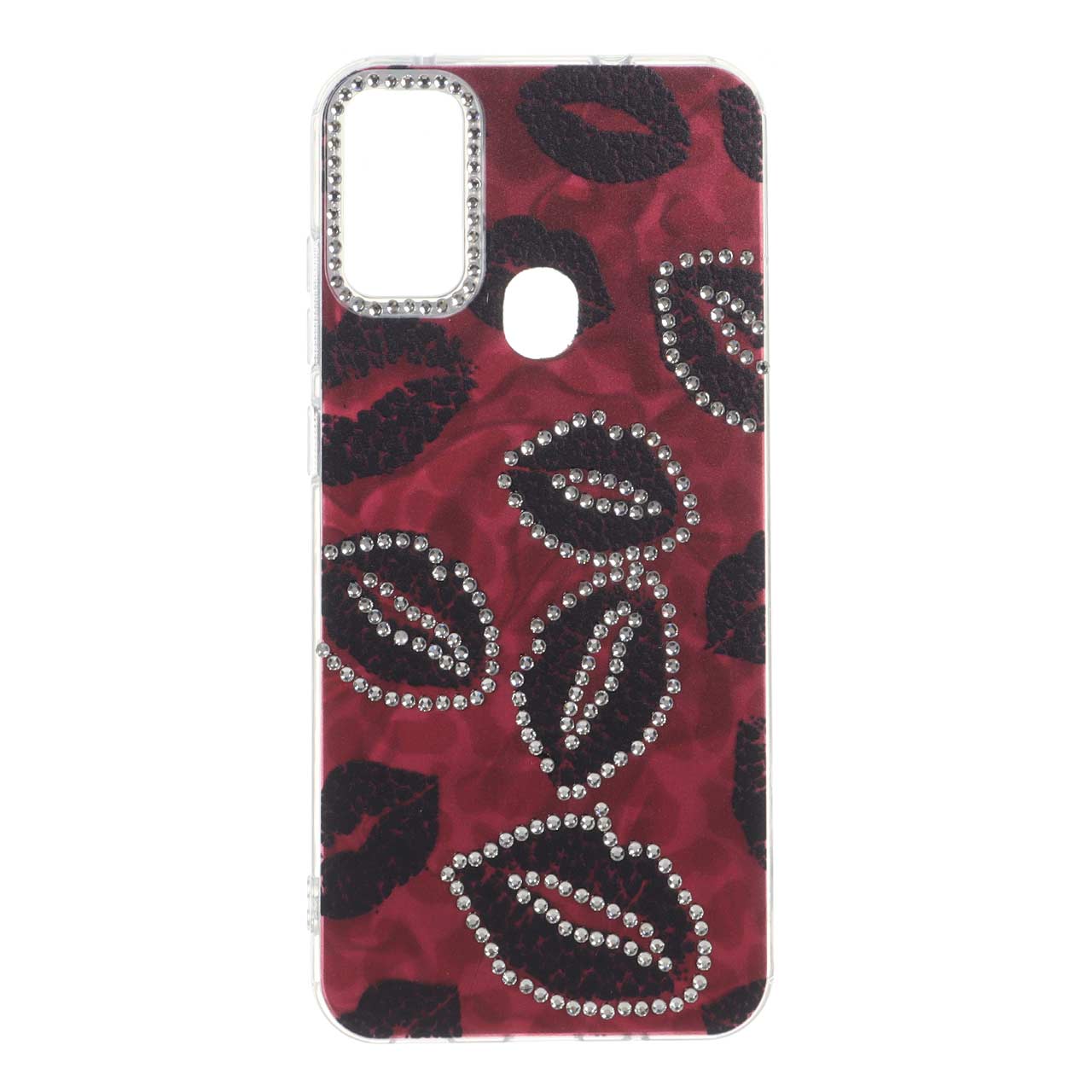 قاب هولوگرامی طرح دار نگینی Samsung Galaxy A11 / M11 - کد 83