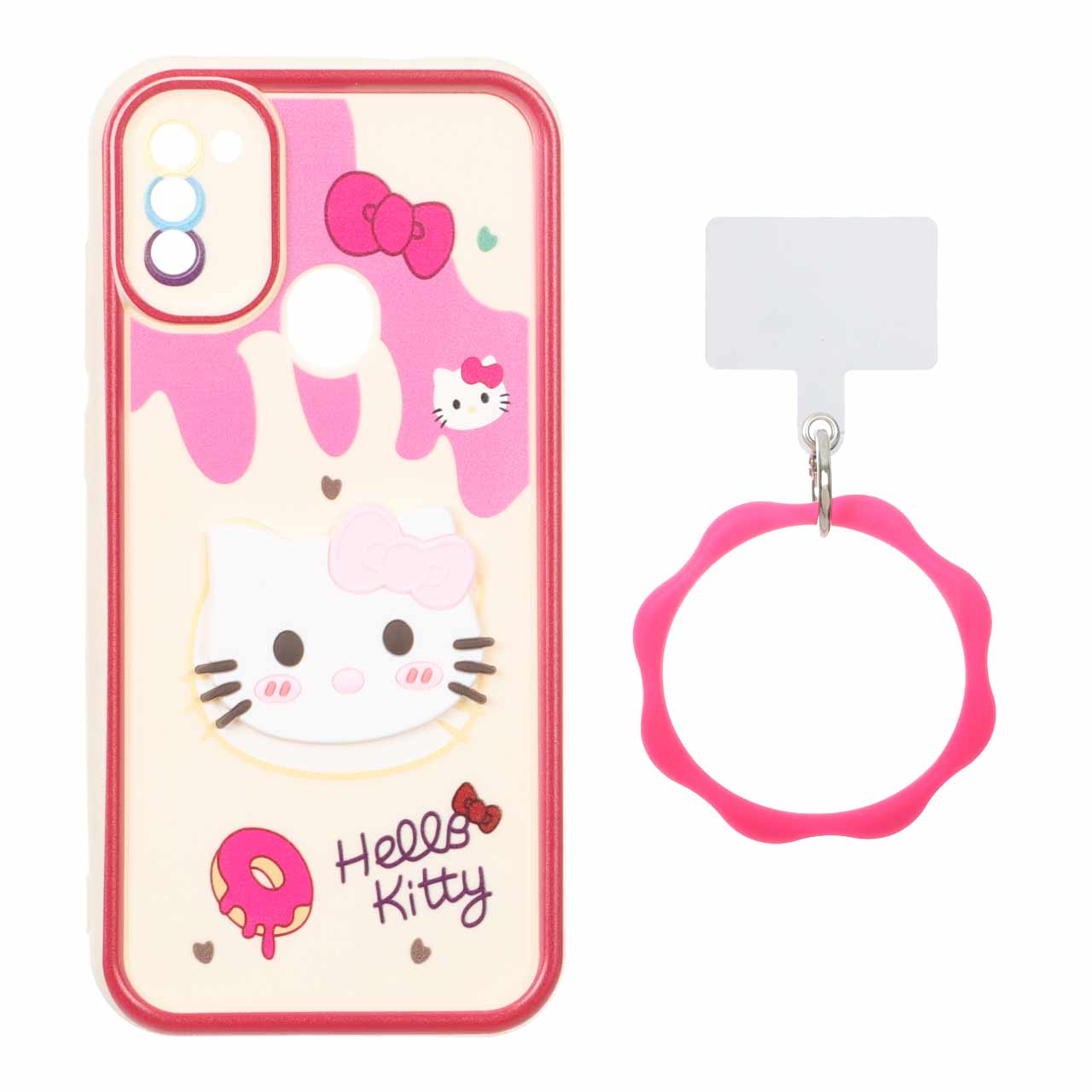 قاب Solid Case عروسک برجسته النگویی Samsung Galaxy A11 / M11 - طرح 546