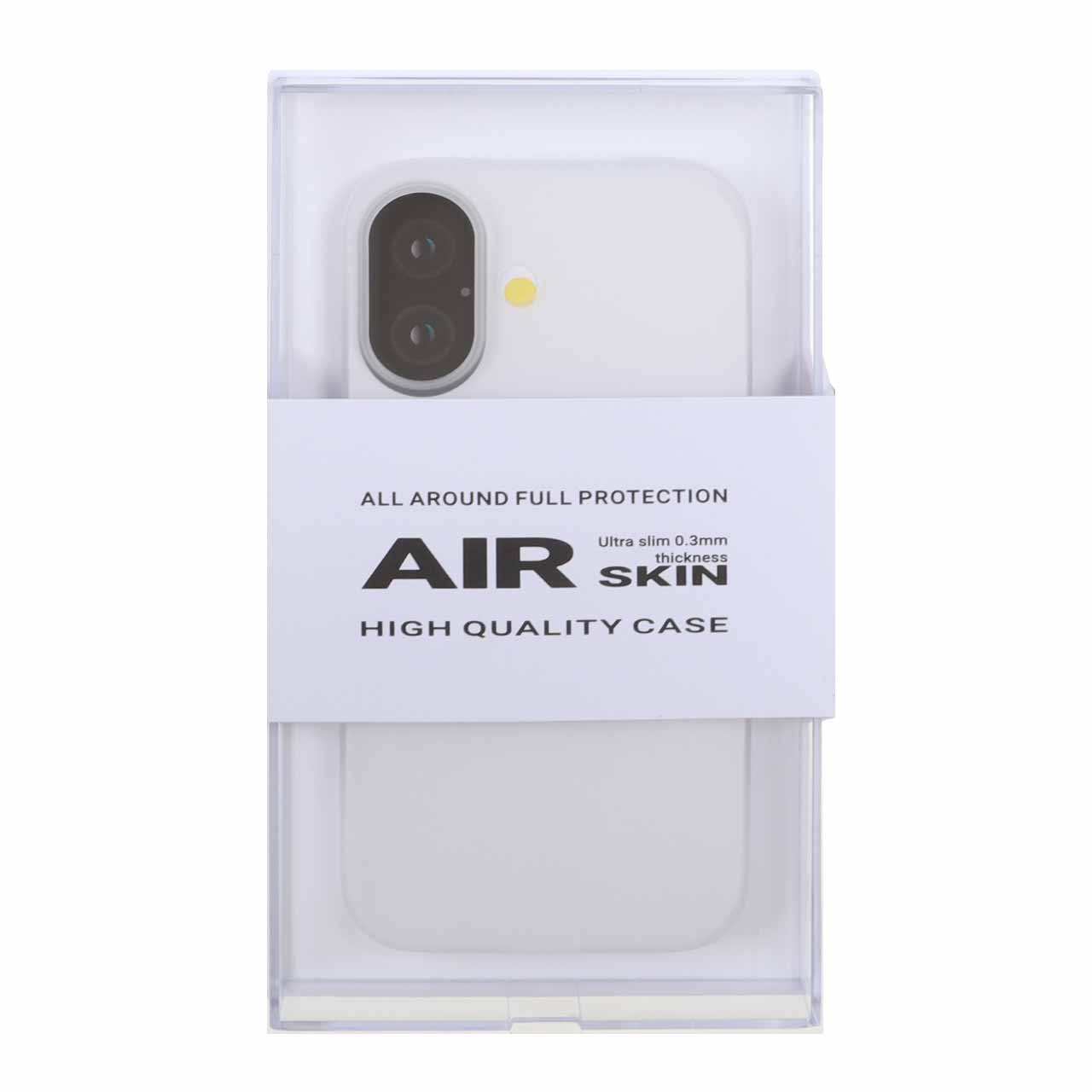 قاب Original KZDoo Air Skin مدل Apple iPhone 17 - سفید (پک دار) - NTC