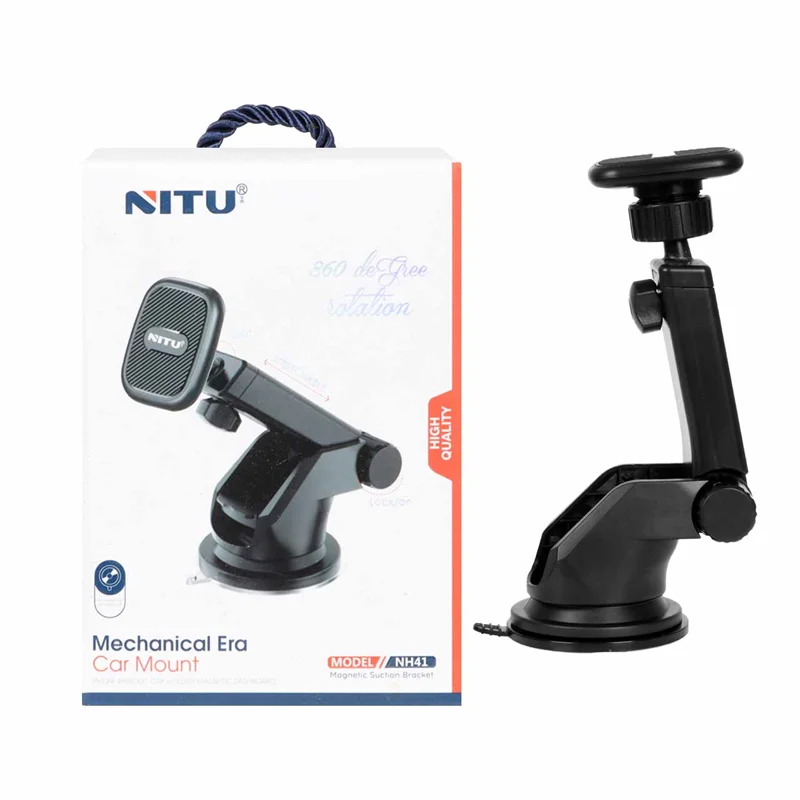 هولدر گوشی موبایل پایه دار NITU مدل NH41 - مشکی