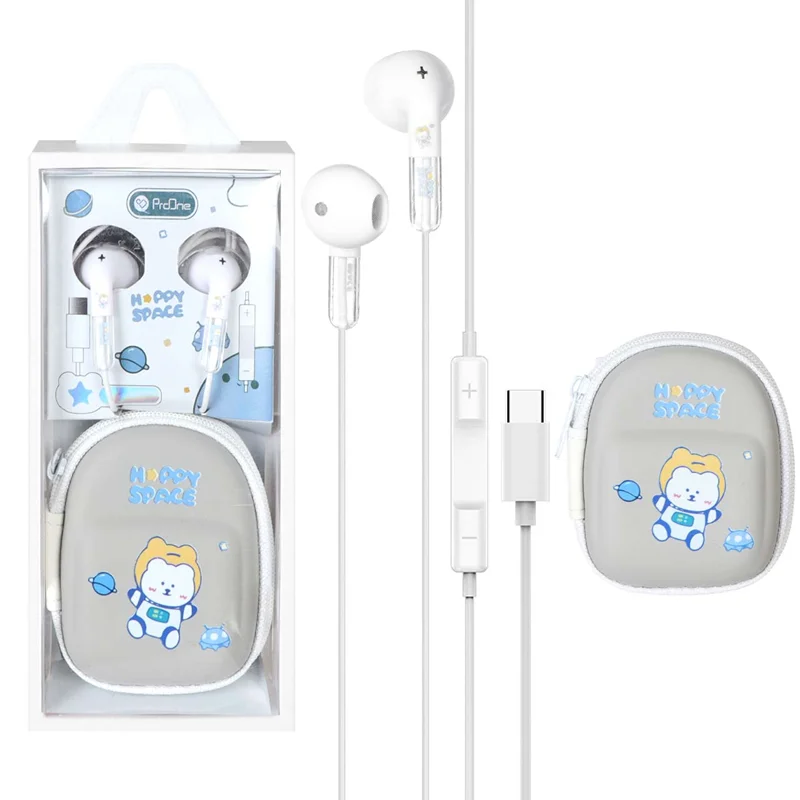 هندزفری باسیم ProOne مدل PHF3917 - خاکستری