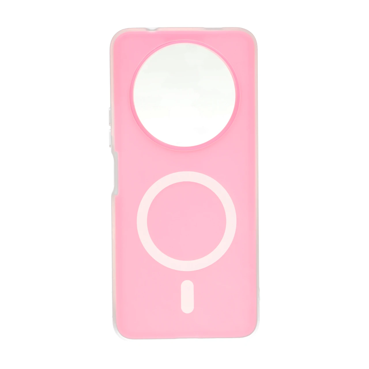 قاب دو لایه مات طرح مگ سیف Xiaomi Redmi A3 / A3x / Poco C61 - صورتی فانتزی