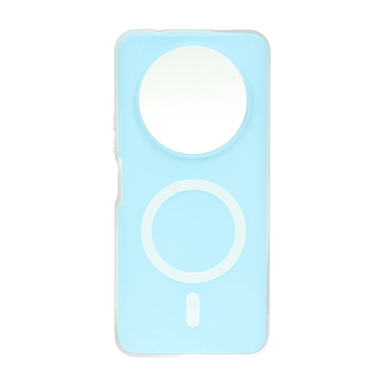 قاب دو لایه مات طرح مگ سیف Xiaomi Redmi A3 / A3x / Poco C61 - آبی