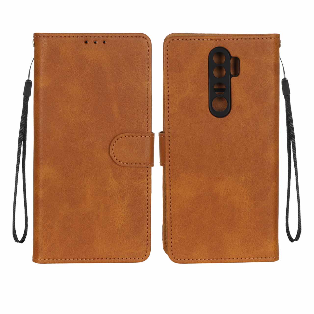 کیف موبایل مگنتی درجه یک MNC مدل Xiaomi Redmi Note 8 Pro - عسلی