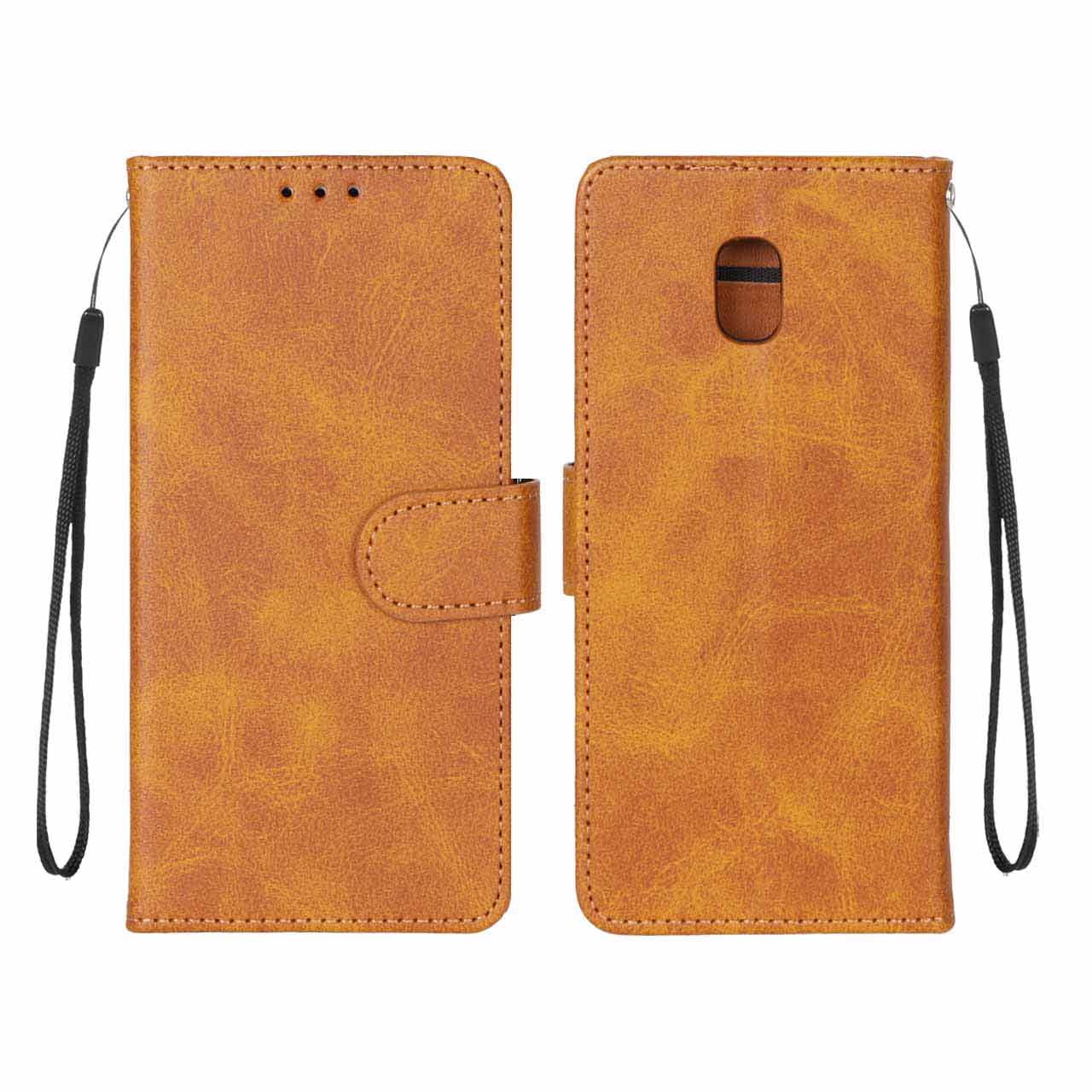 کیف موبایل مگنتی درجه یک MNC مدل Samsung Galaxy J3 Pro / J330 / J3 2017 - عسلی