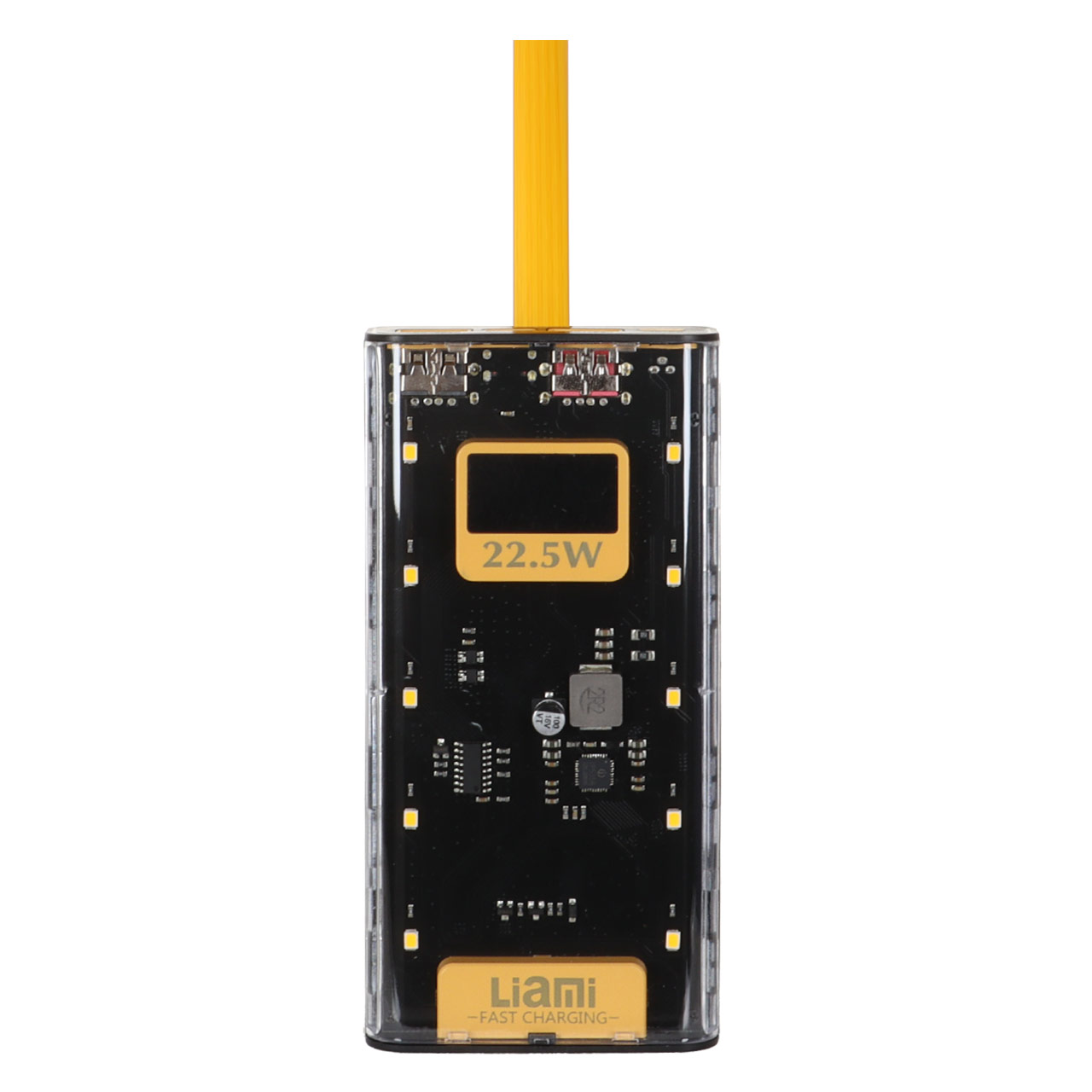 پاوربانک (PD و فست شارژ) Liami 22.5W 10000mAh مدل LM-7011 - مشکی (گارانتی شش ماهه شرکتی)