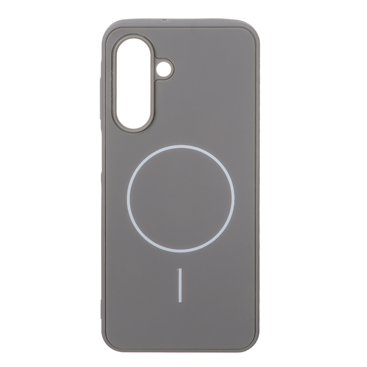 قاب M Pro پشت براق طرح مگ سیف Samsung Galaxy A17 / A26 - خاکستری