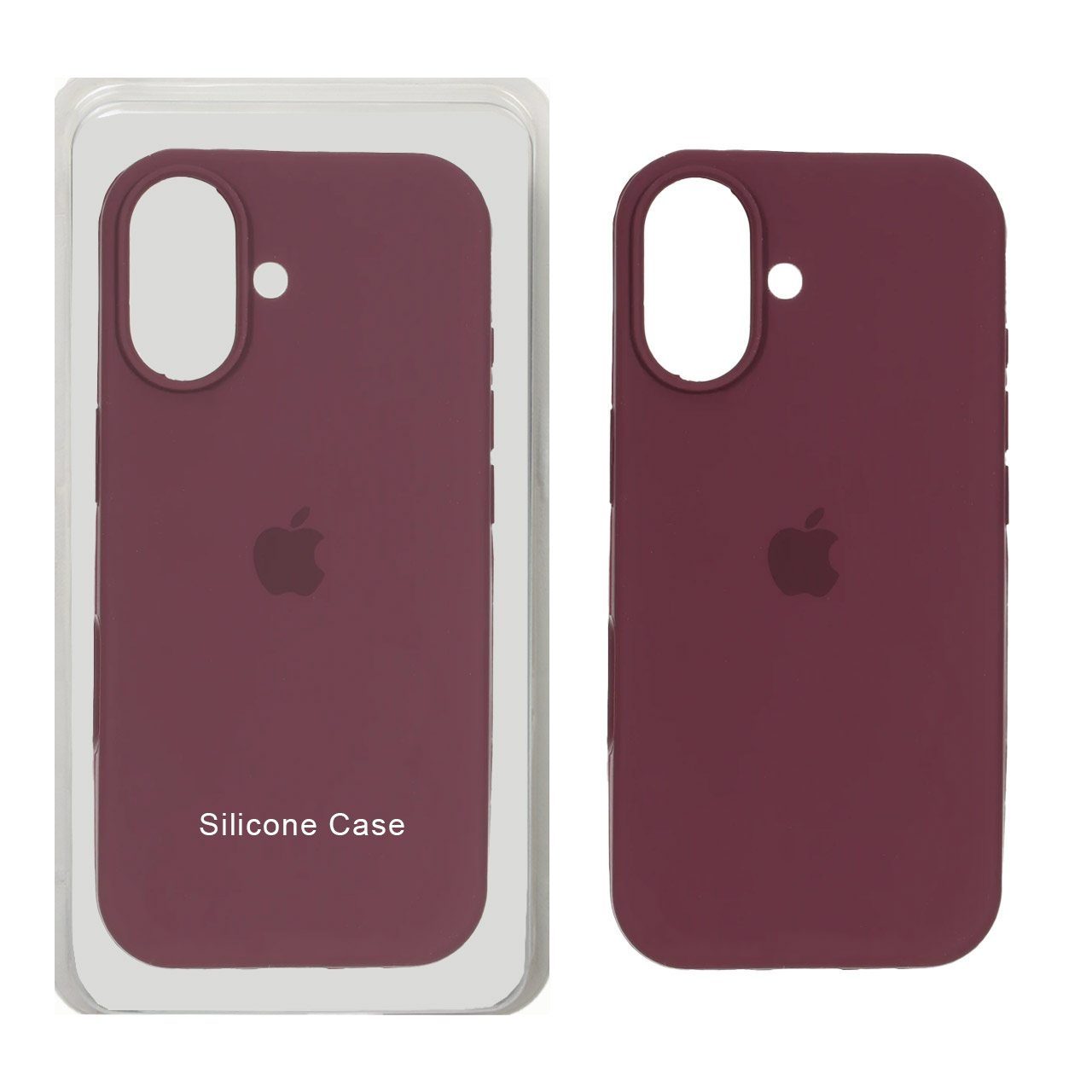 قاب سیلیکونی پاک کنی اورجینال Apple iPhone 17 - ارغوانی کد 1 (پک اصلی)