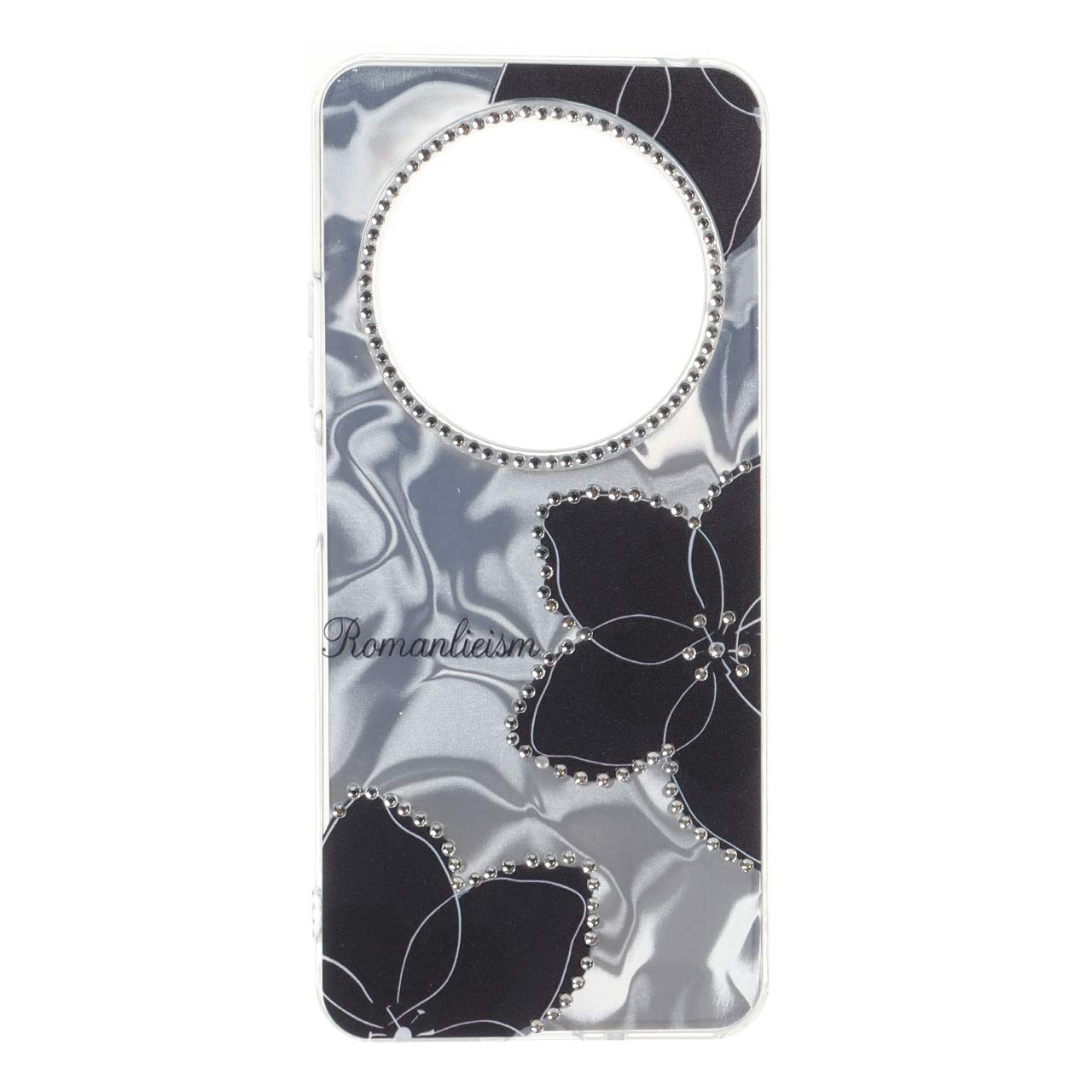 قاب هولوگرامی طرح دار نگینی Xiaomi Redmi 14C / Redmi A4 / Poco C75 - کد 267