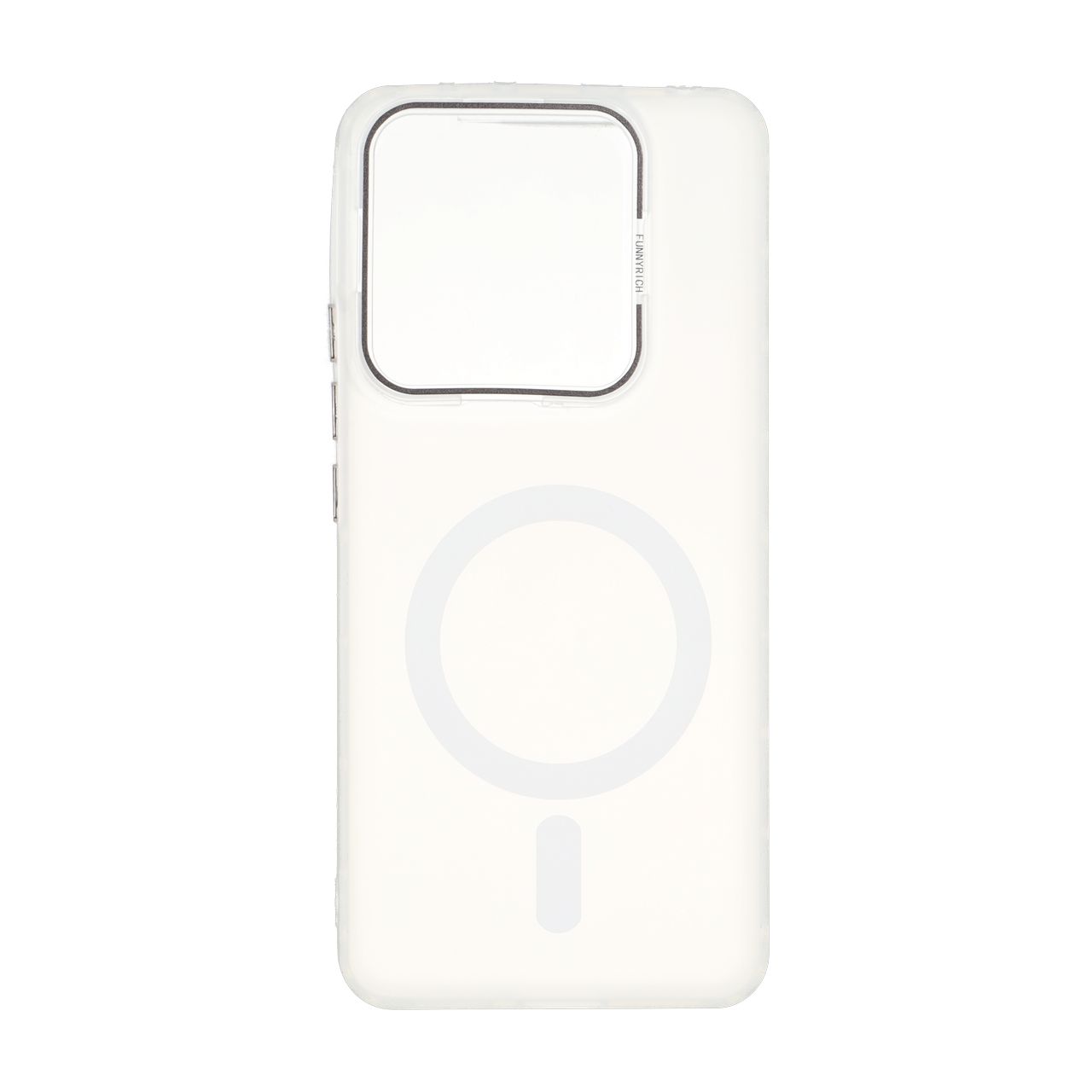 قاب Funnyrich طرح مگ سیف دور مات Xiaomi Redmi Note 14 4G - سفید