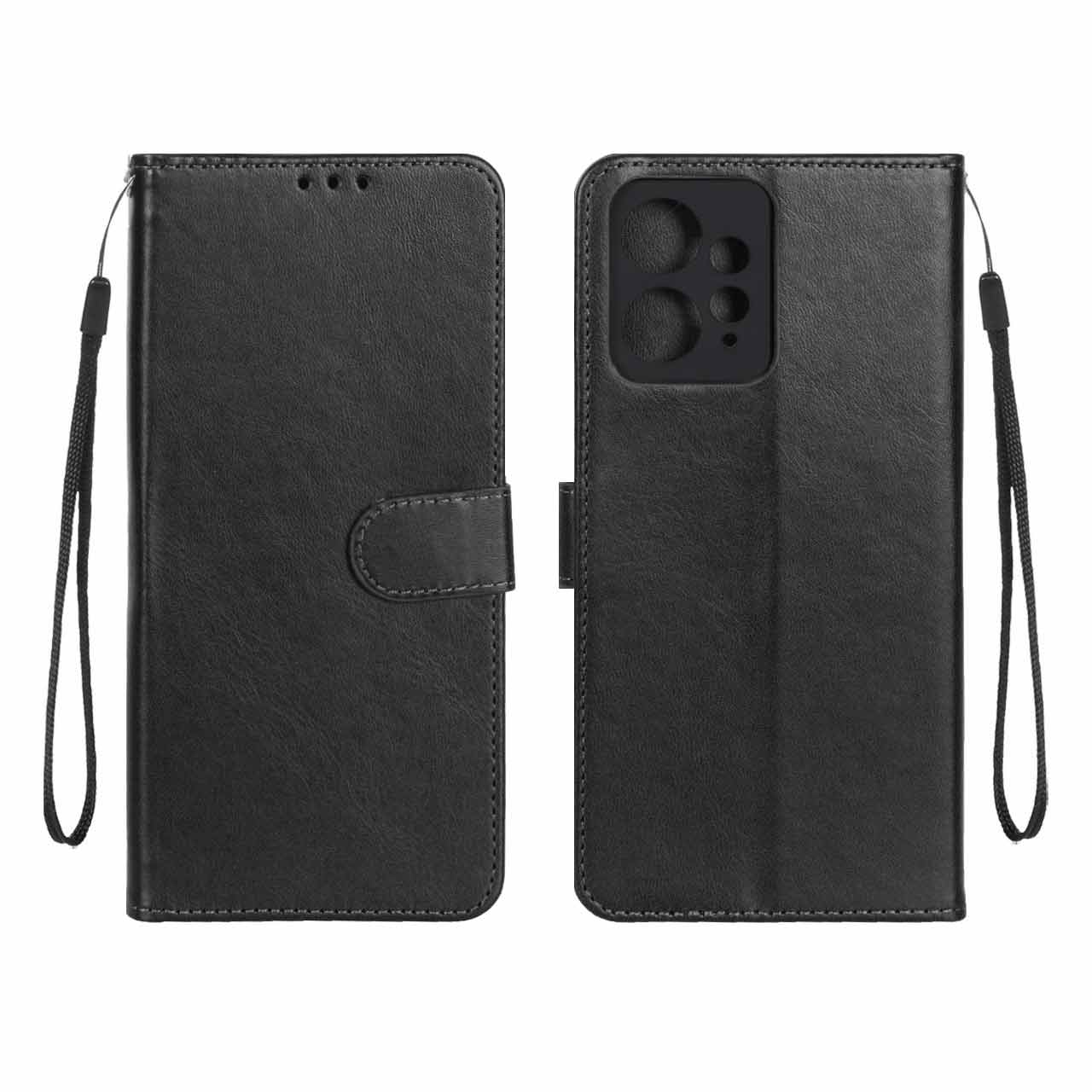 کیف موبایل مگنتی درجه یک MNC مدل Xiaomi Redmi Note 12 4G - مشکی