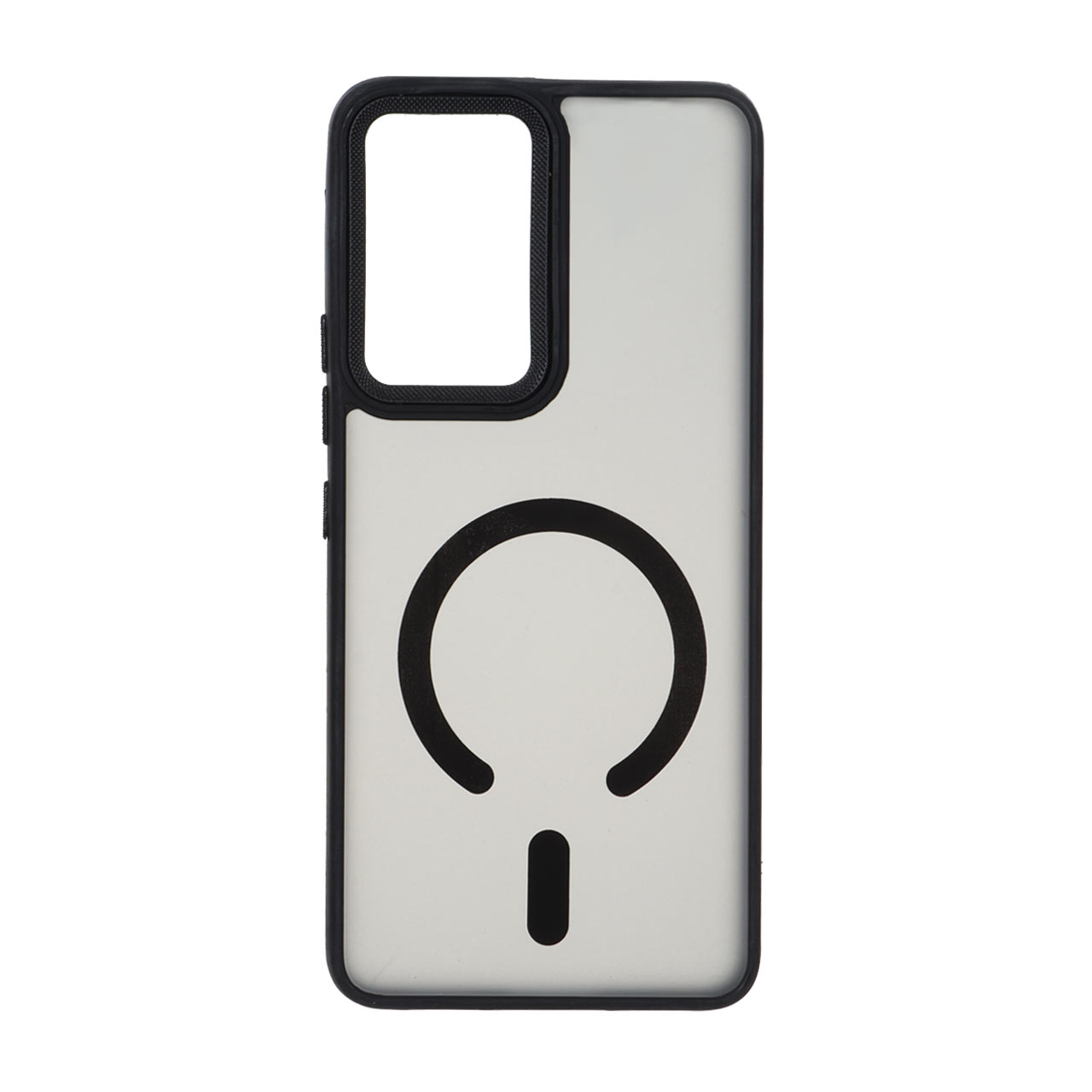 قاب مات لنز کربن طرح مگ سیف دور رنگی Samsung Galaxy A53 - مشکی