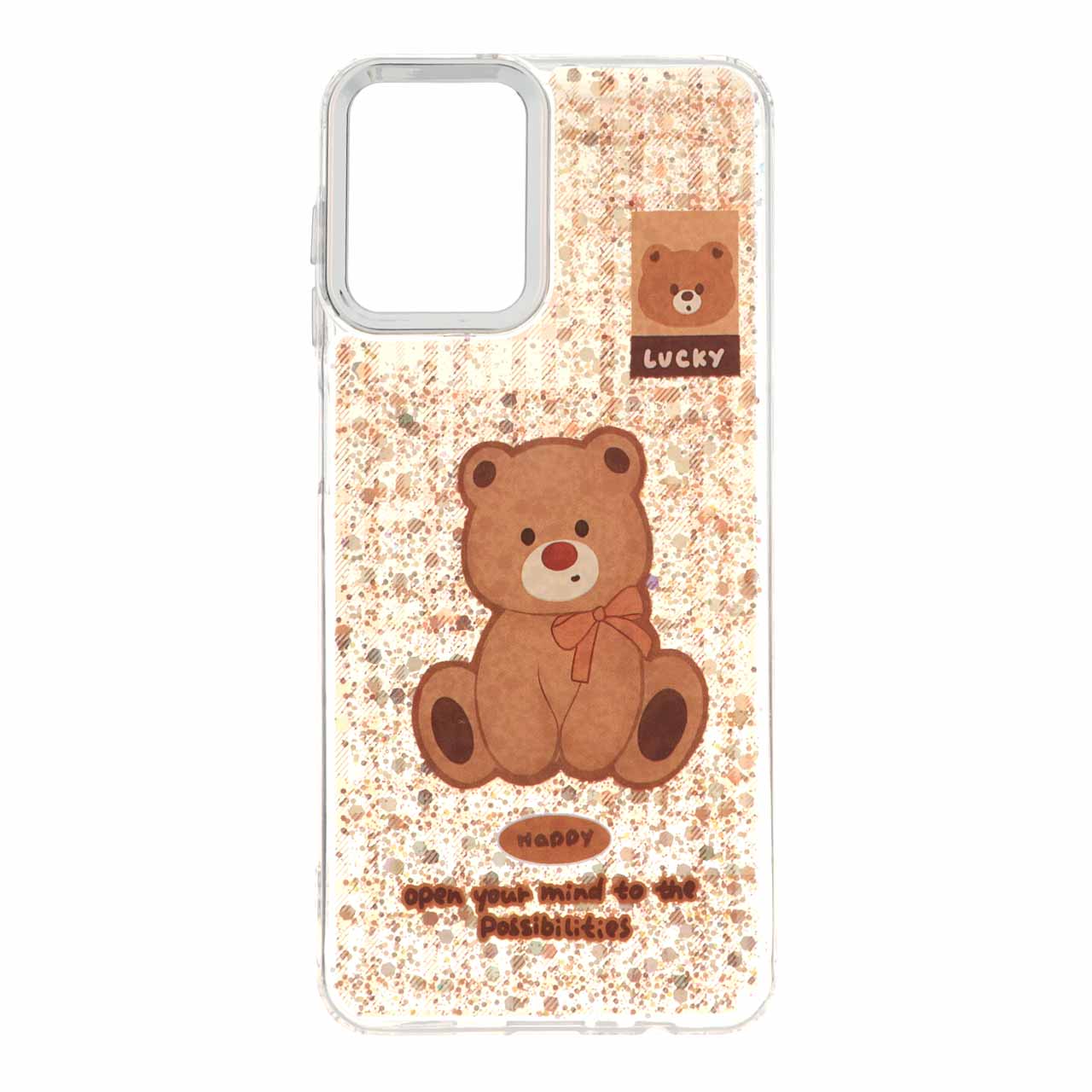 قاب رزینی اکلیلی لنز سیلور Samsung Galaxy A12 / M12 / F12 - طرح 31