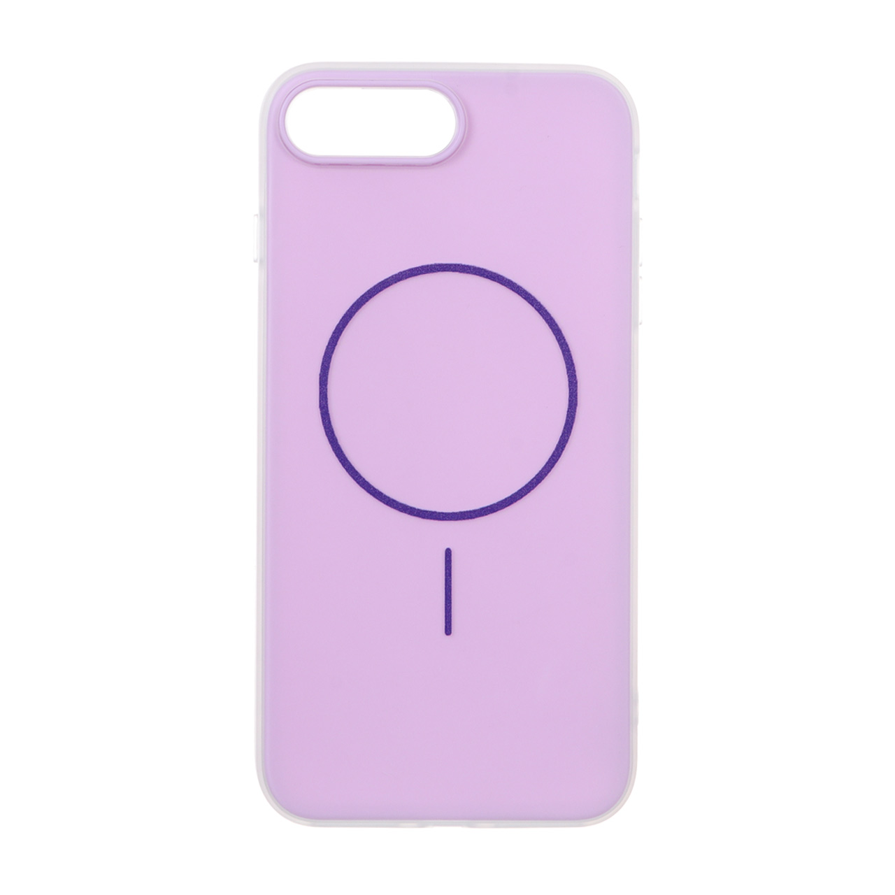 قاب دو تکه طرح مگ سیف مات Apple iPhone 7 Plus / iPhone 8 Plus - بنفش