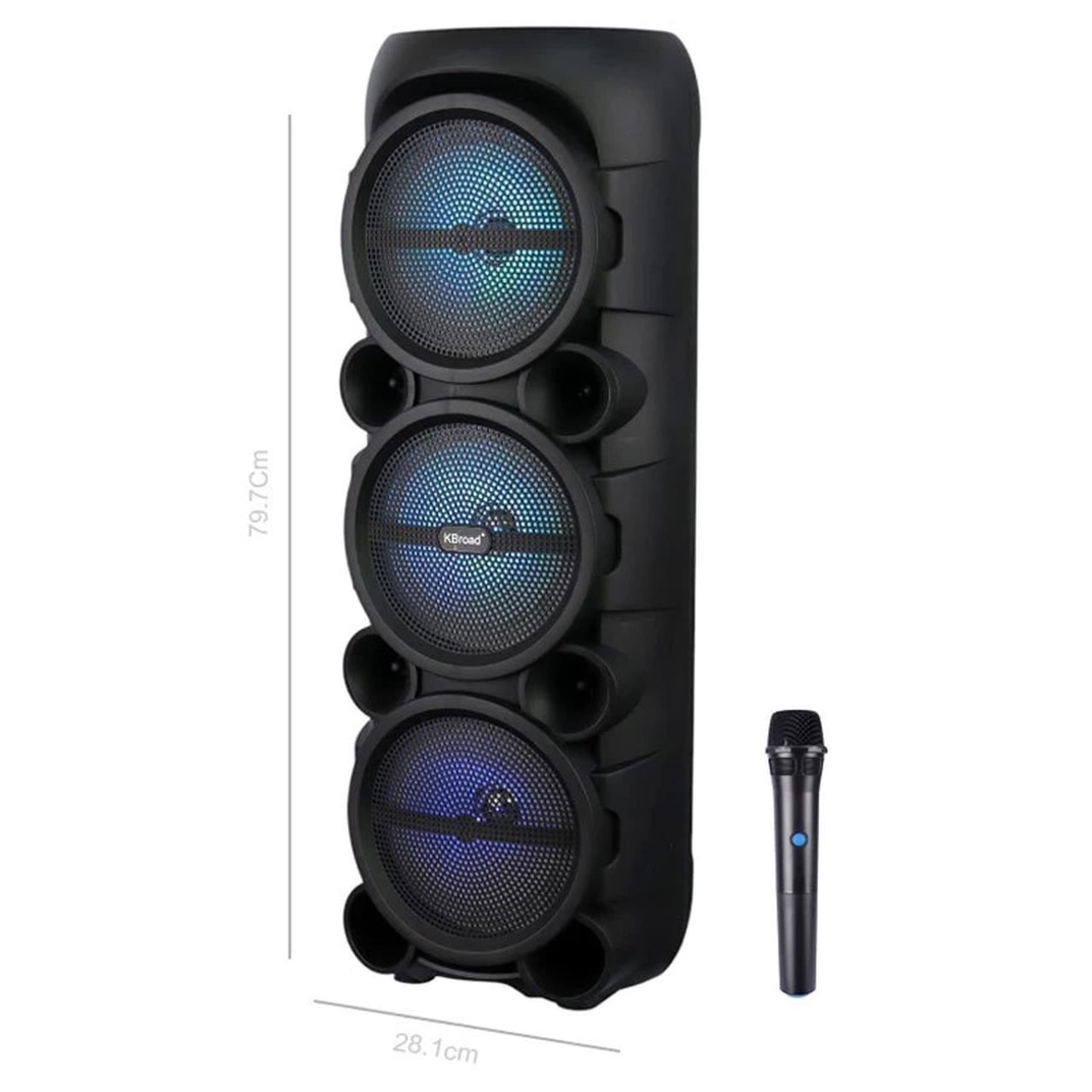 اسپیکر بی سیم BIG SOUND مدل KTS-2185 - مشکی - ASP (گارانتی شش ماهه آروین سپهر)