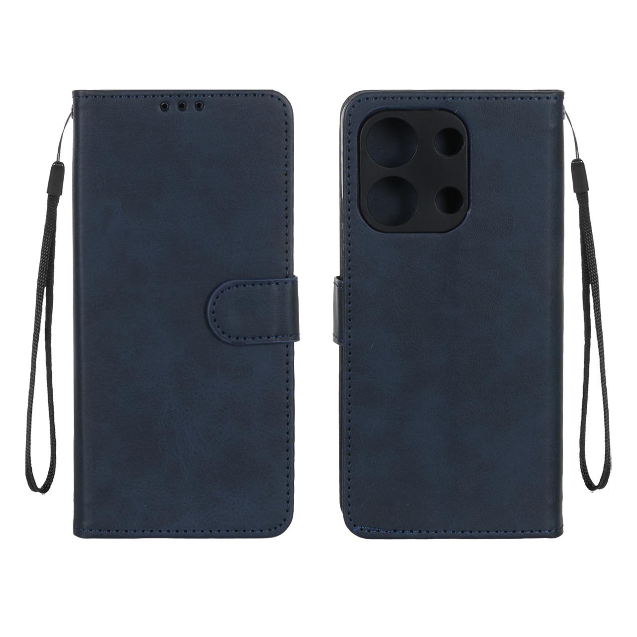 کیف موبایل مگنتی درجه یک MNC مدل Xiaomi Redmi Note 13 4G - سرمه ای تیره