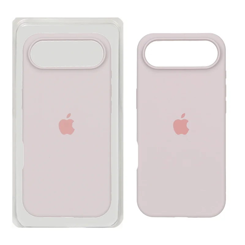 قاب سیلیکونی پاک کنی اورجینال Apple iPhone 17 Air - کالباسی (پک اصلی)